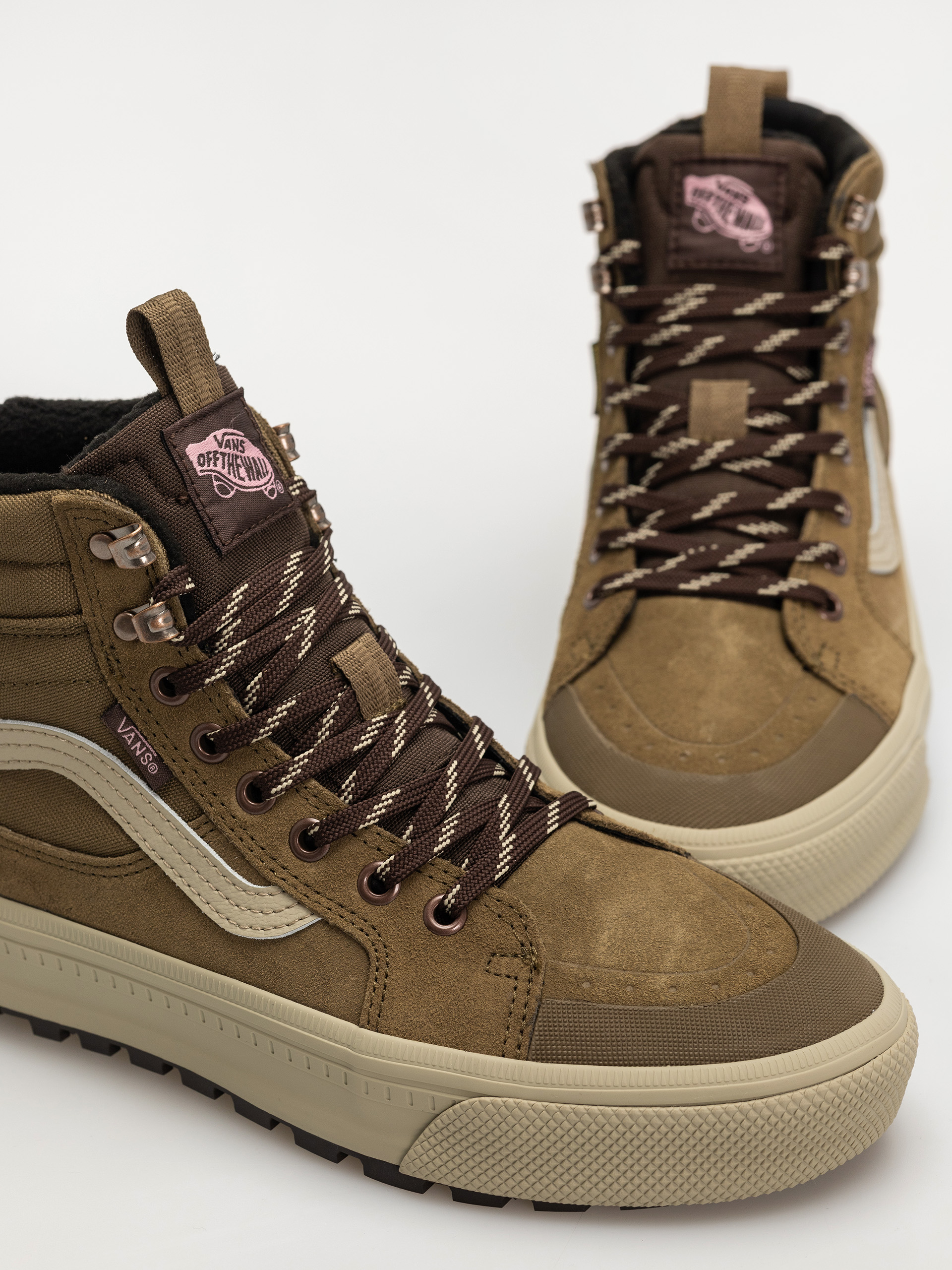 Vans Mte Sk8 Hi Waterproof Insulated Cipők (brown/pink)