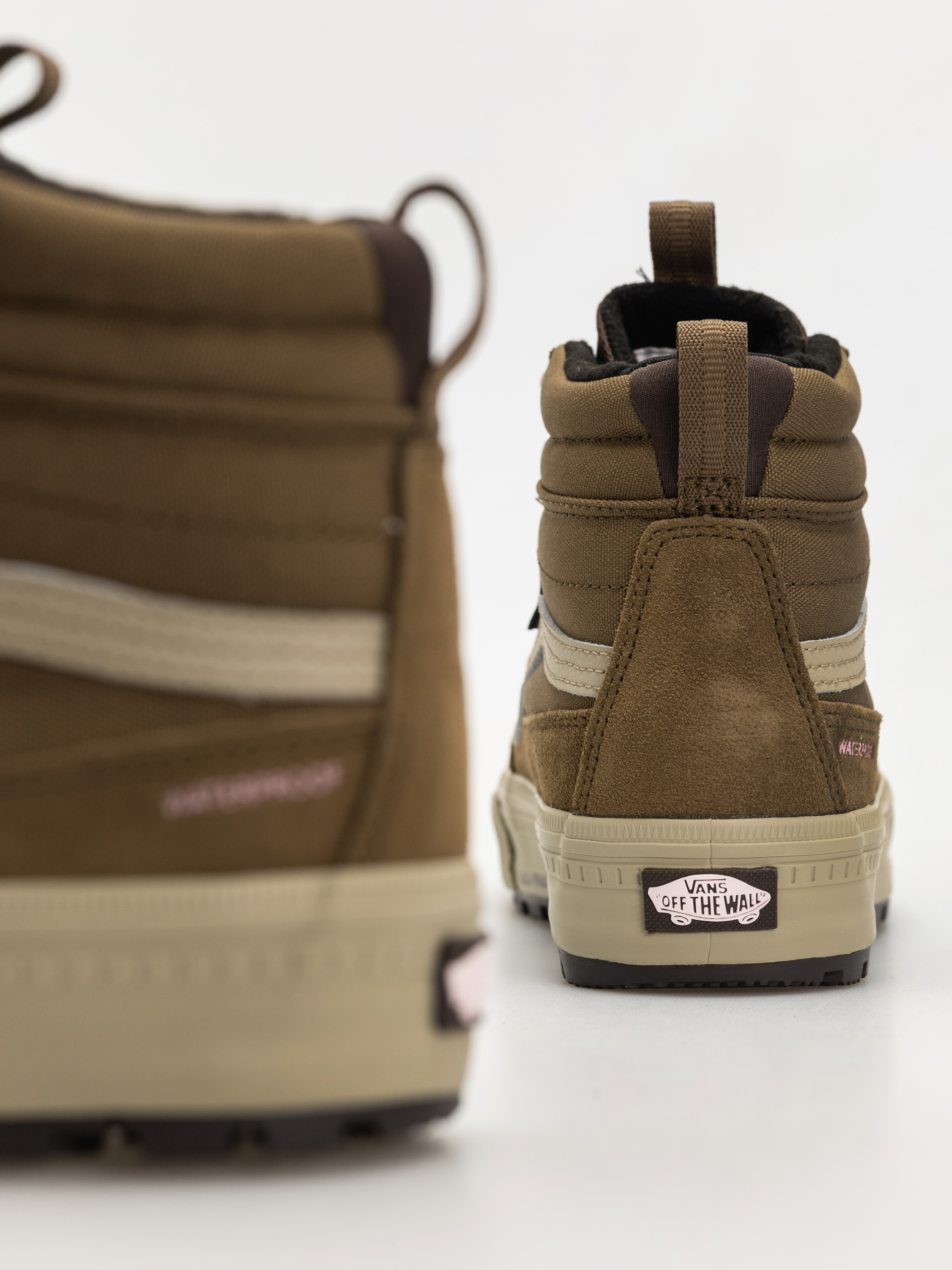 Vans Mte Sk8 Hi Waterproof Insulated Cipők (brown/pink)