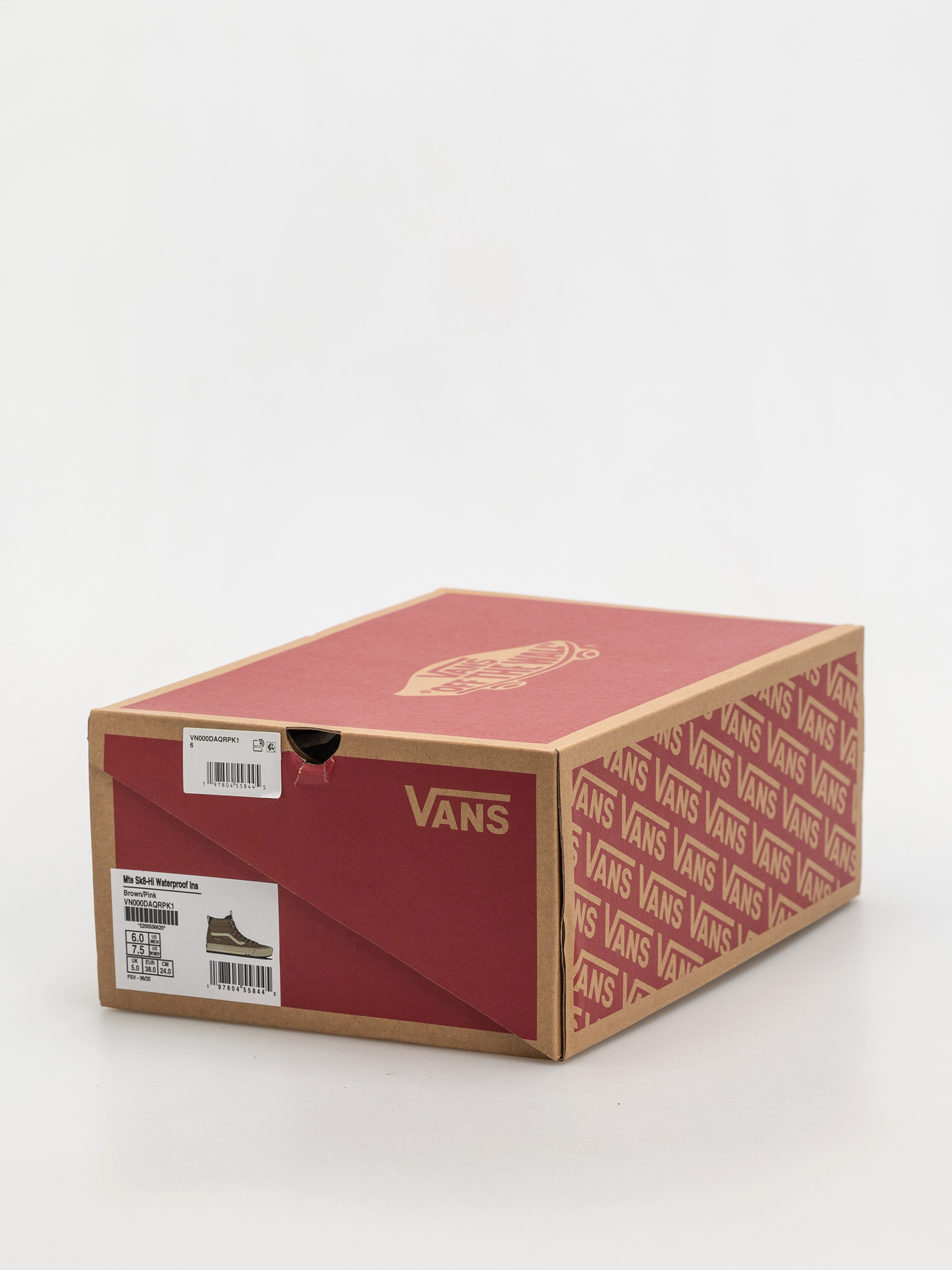 Vans Mte Sk8 Hi Waterproof Insulated Cipők (brown/pink)