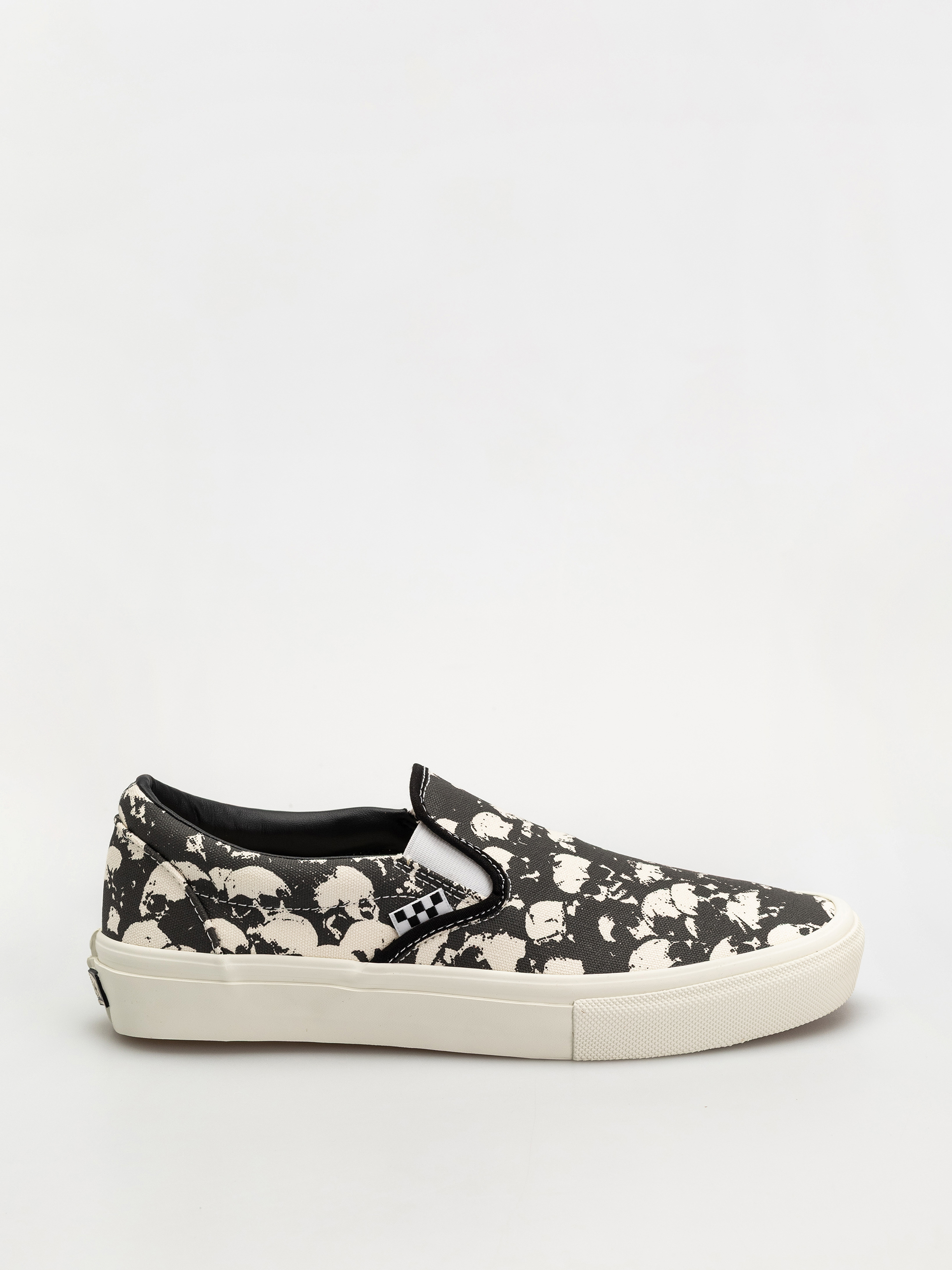 Vans Skate Slip On Cipők (skull pile black/white/gum)