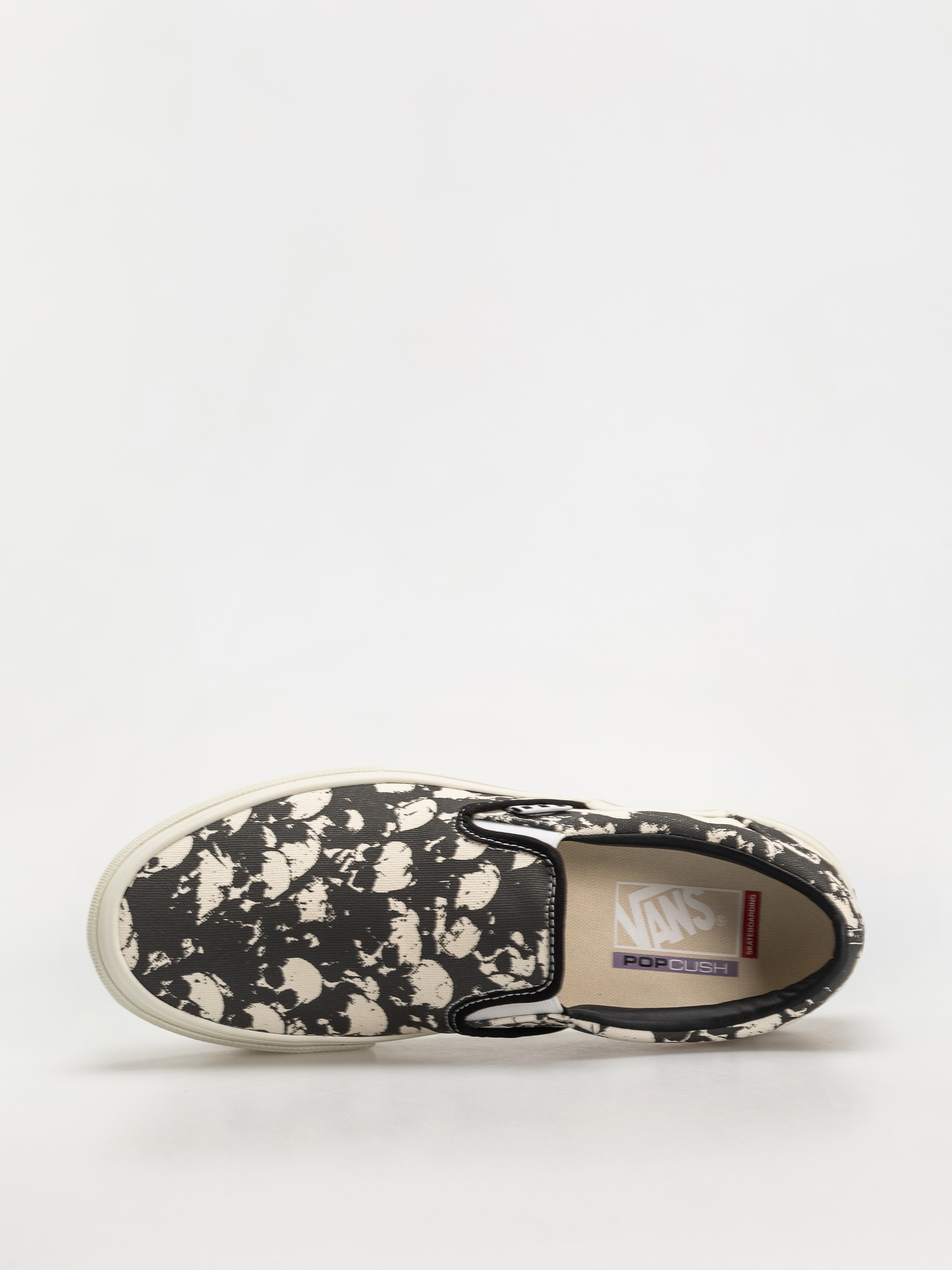 Vans Skate Slip On Cipők (skull pile black/white/gum)