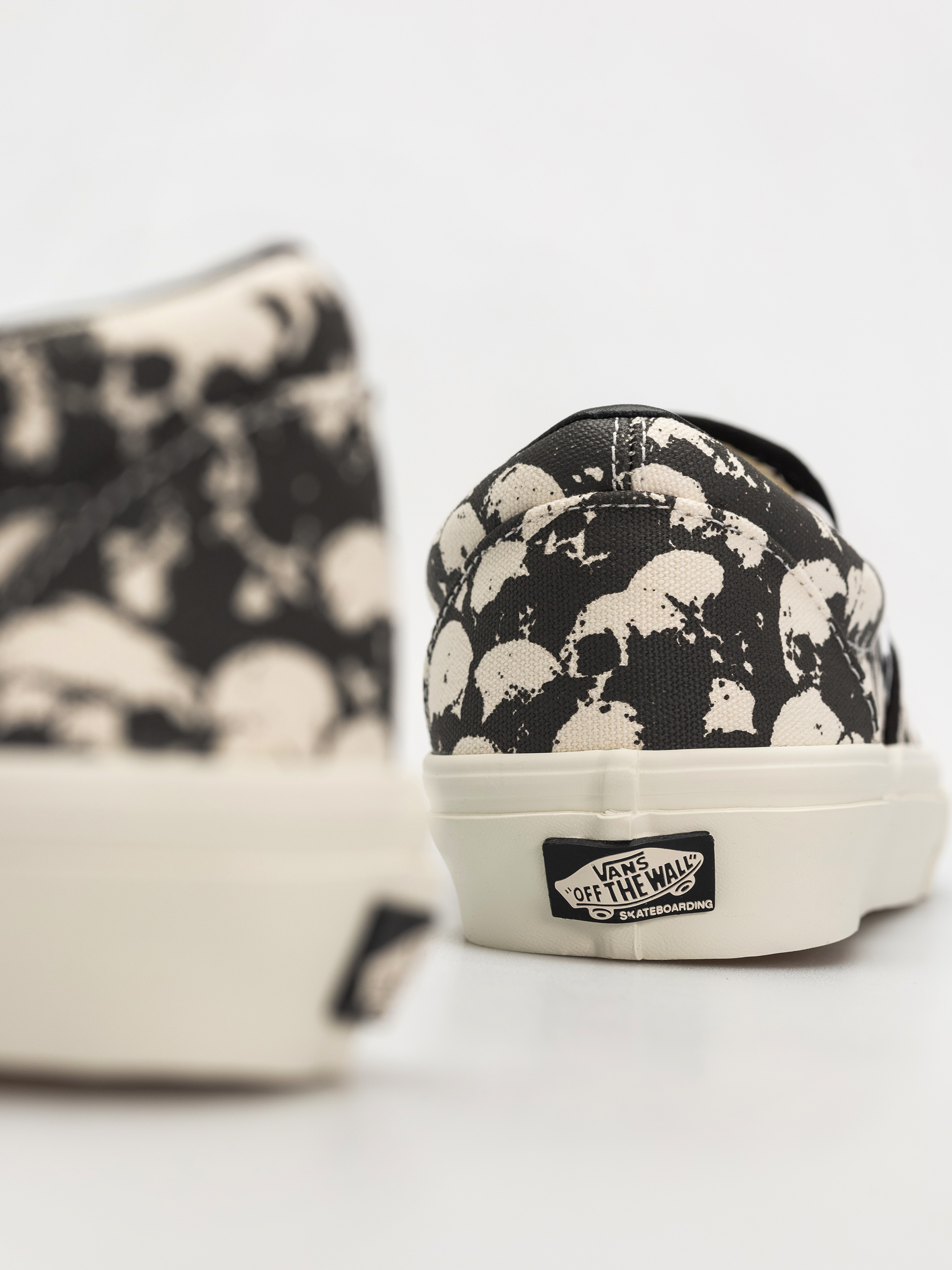 Vans Skate Slip On Cipők (skull pile black/white/gum)