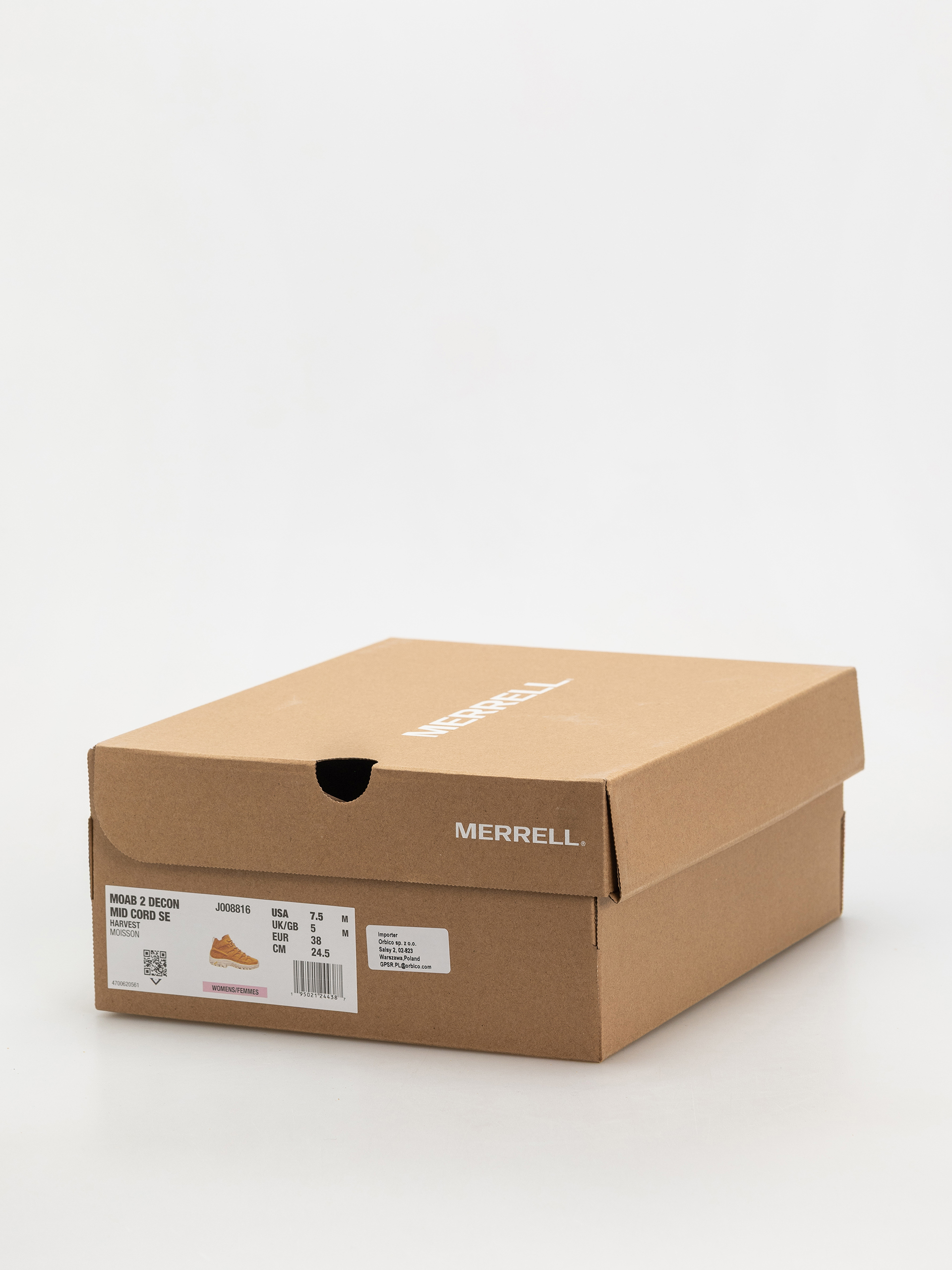 Merrell Moab 2 Decon Mid Cord Se Wmn Cipők (harvest)