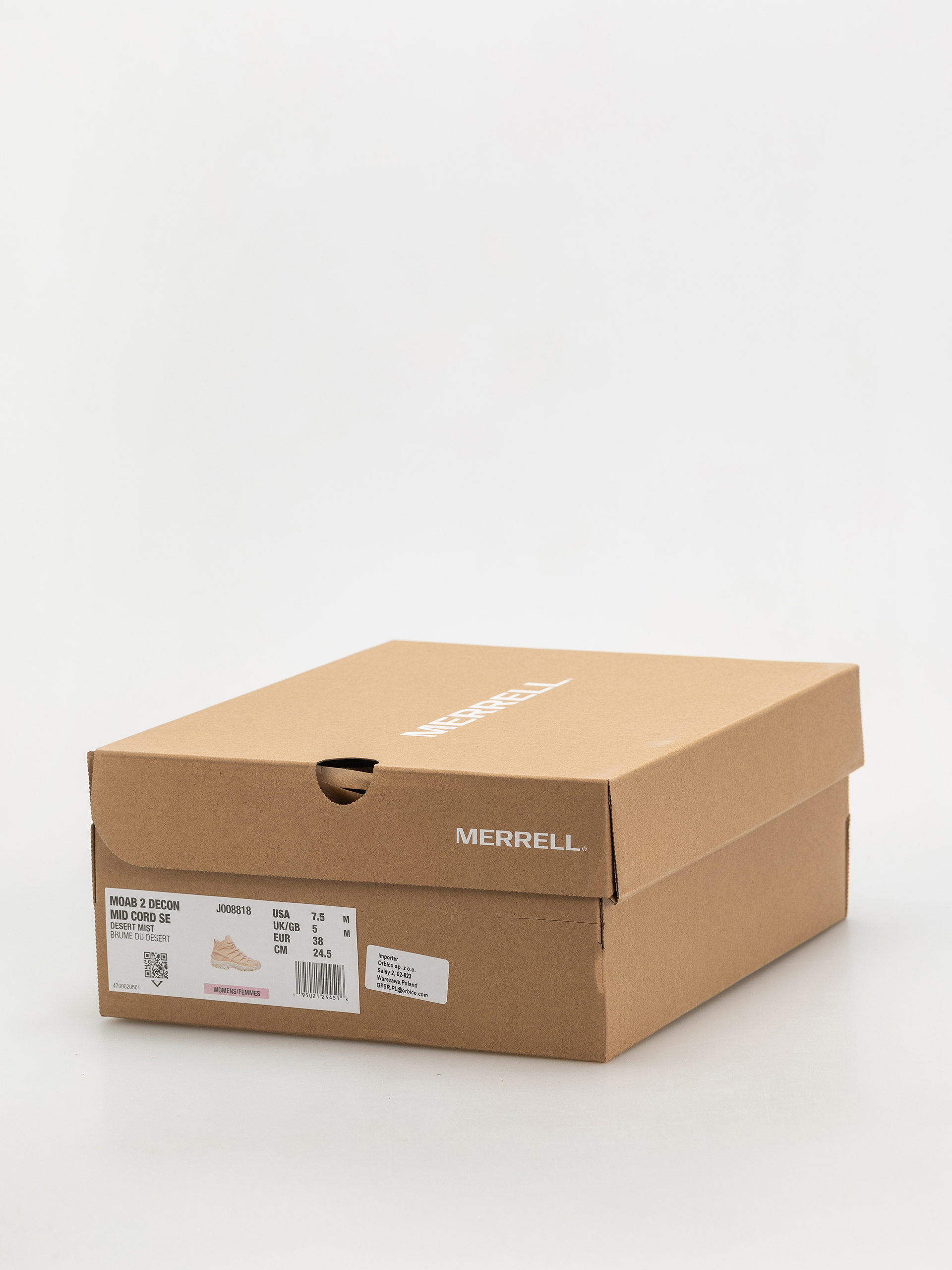 Merrell Moab 2 Decon Mid Cord Se Wmn Cipők (desert mist)