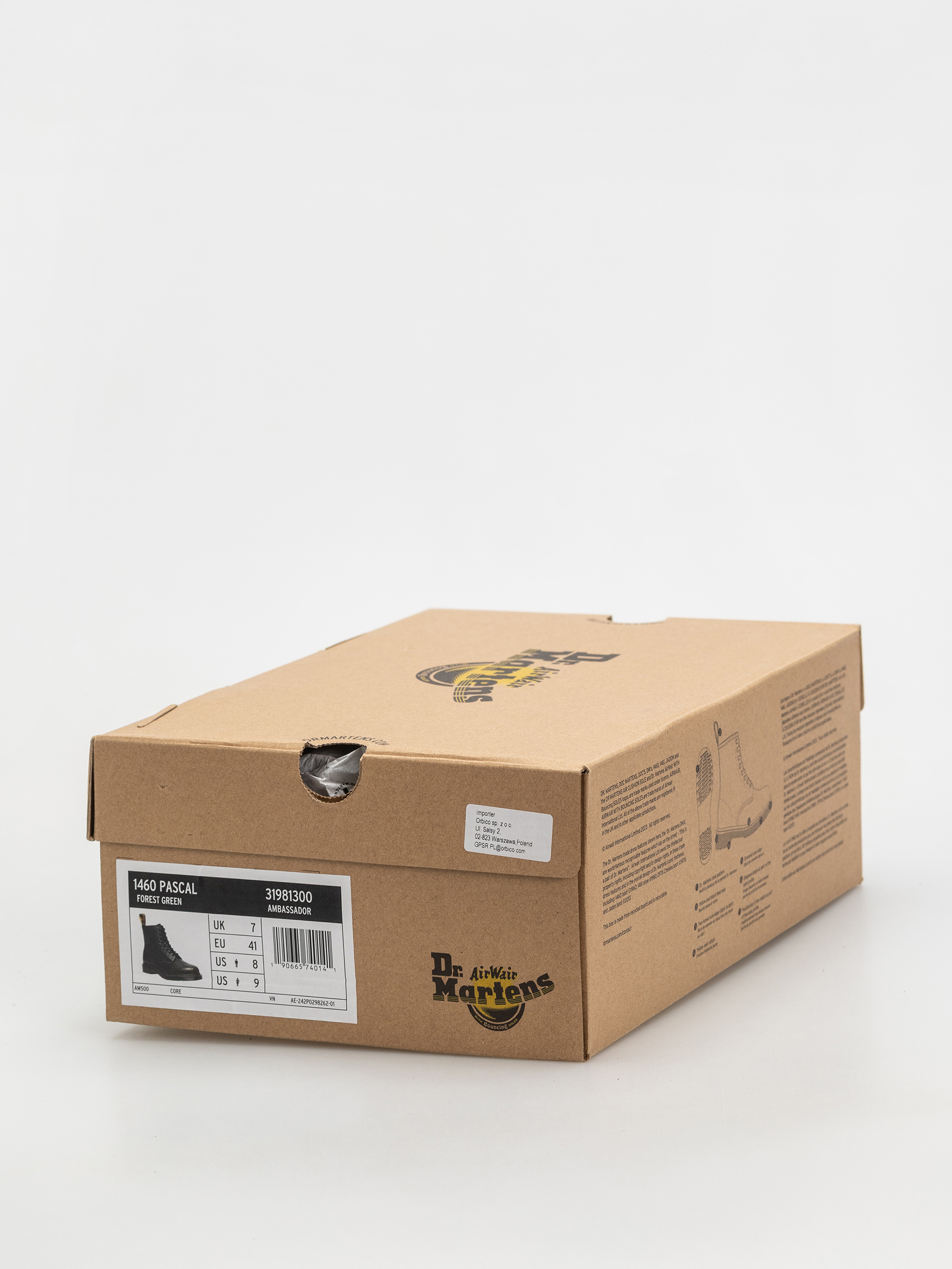 Dr. Martens 1460 Pascal Cipők (forest green green ambassador)