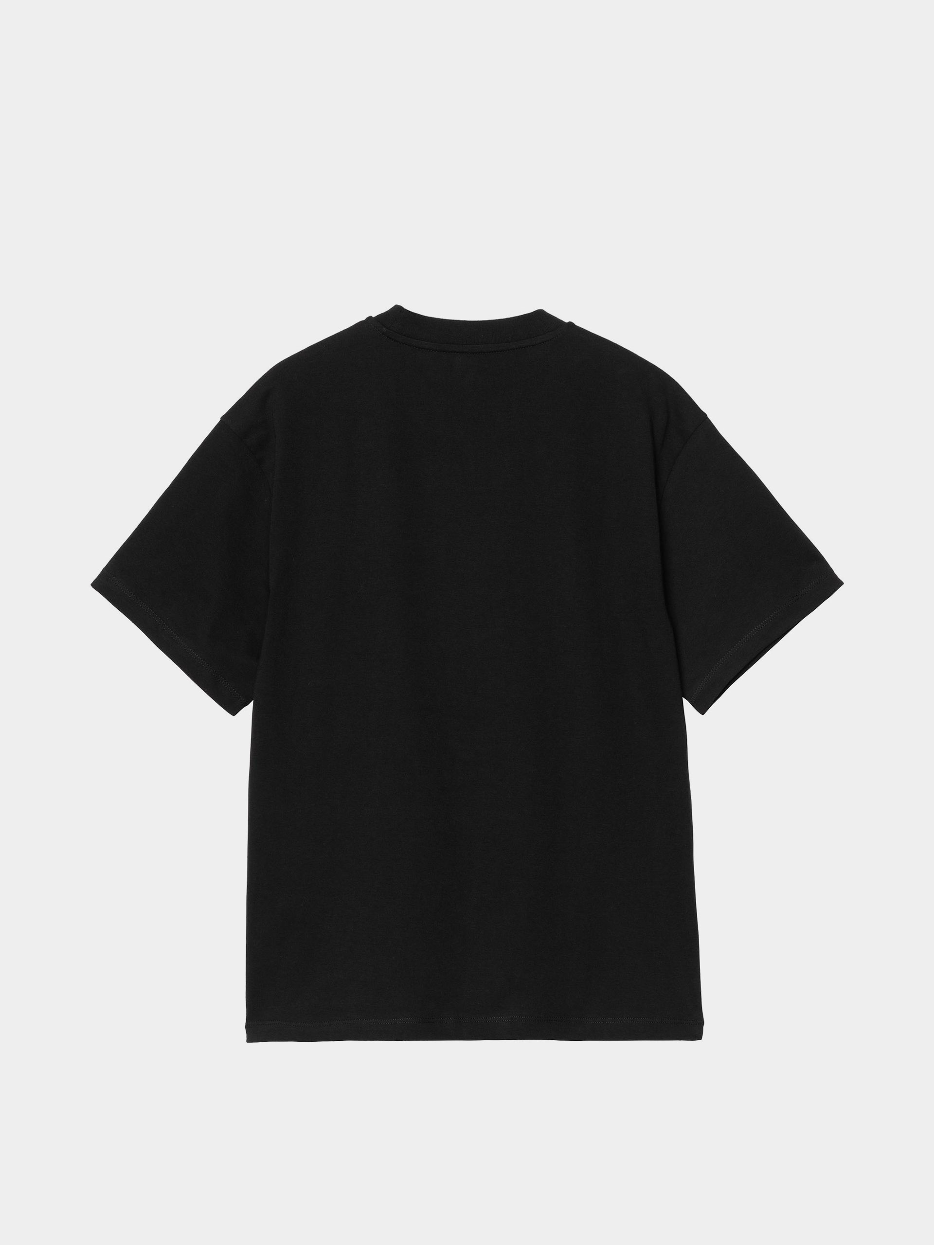 Póló Carhartt WIP Heart Patch Wmn (black/red)
