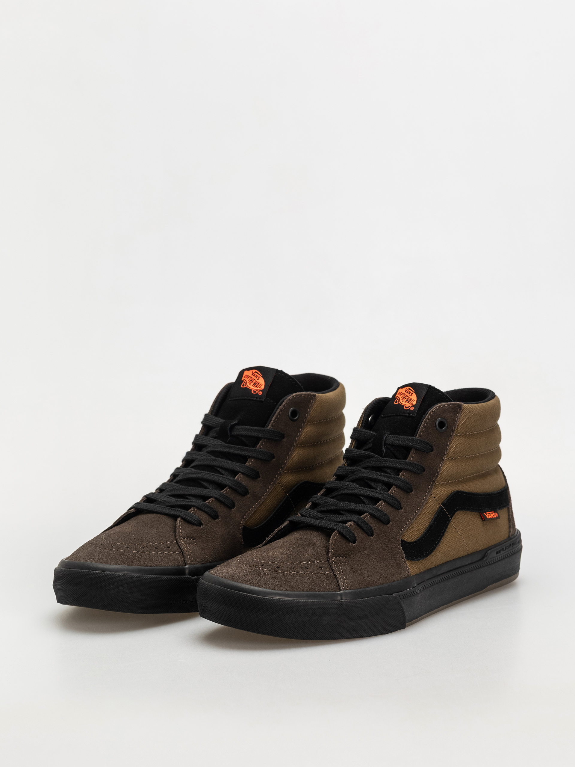 Vans X Odyssey Bmx Sk8 Hi Cipők (coal brown)