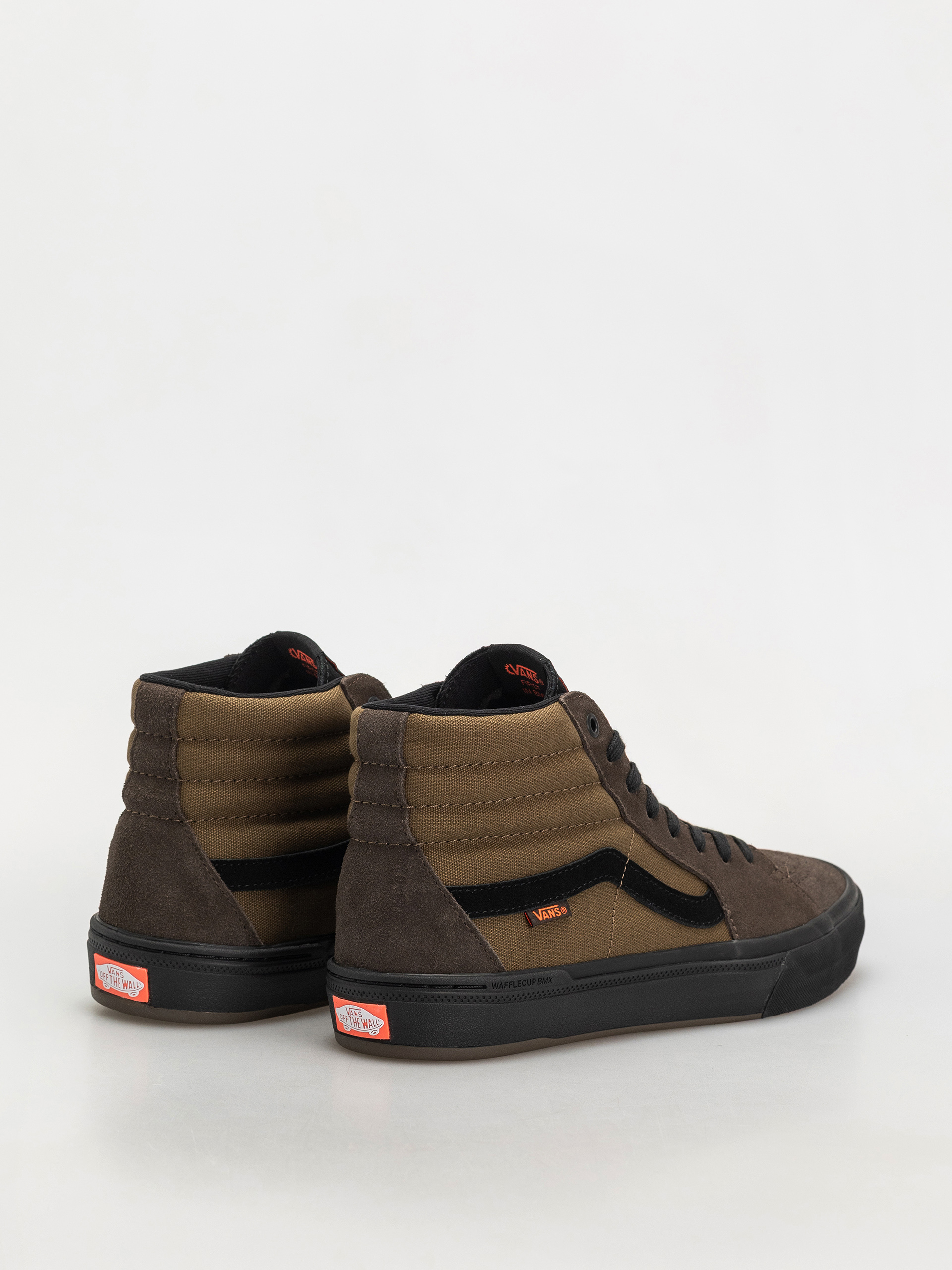 Vans X Odyssey Bmx Sk8 Hi Cipők (coal brown)