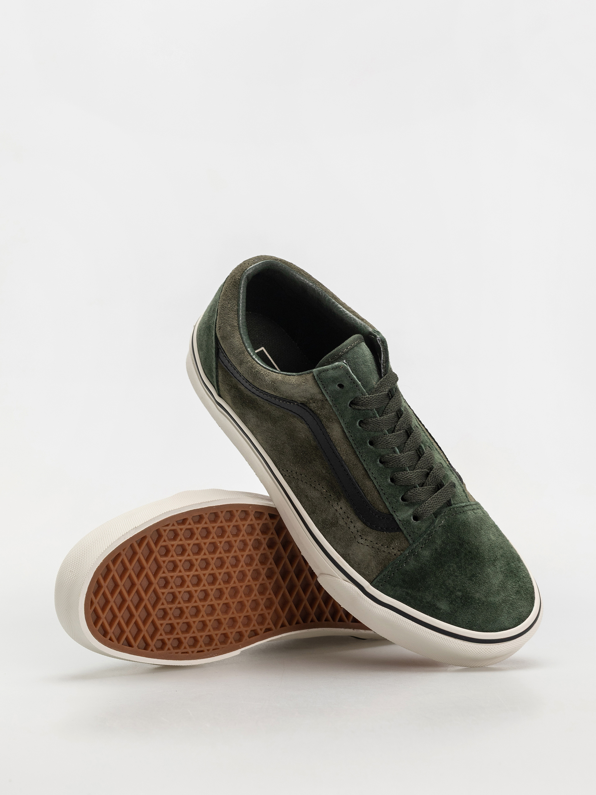 Vans Old Skool Cipők (pig suede green/multi)