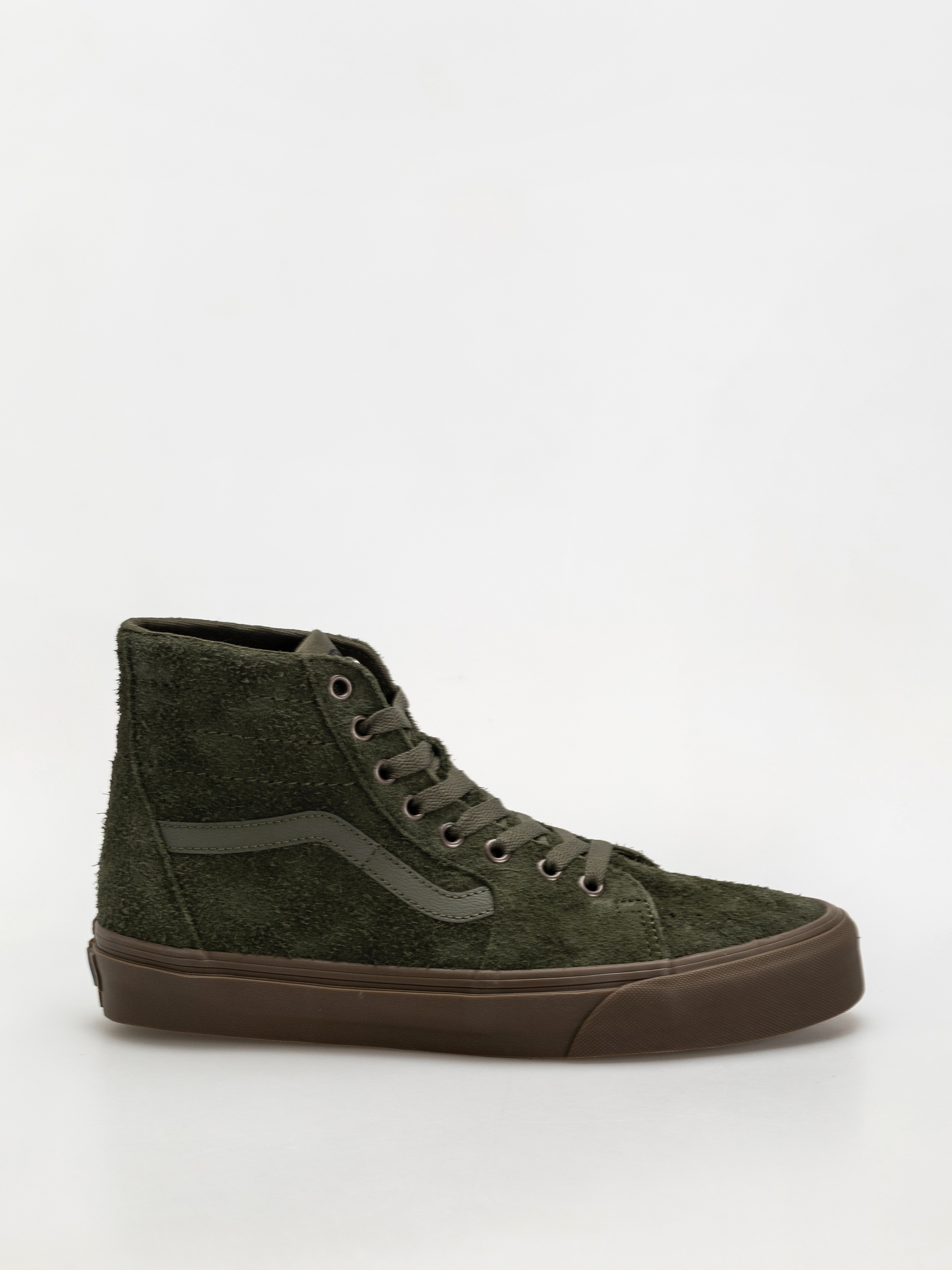 Vans Sk8 Hi Tapered Cipu0151k (hairy suede olive/gum)