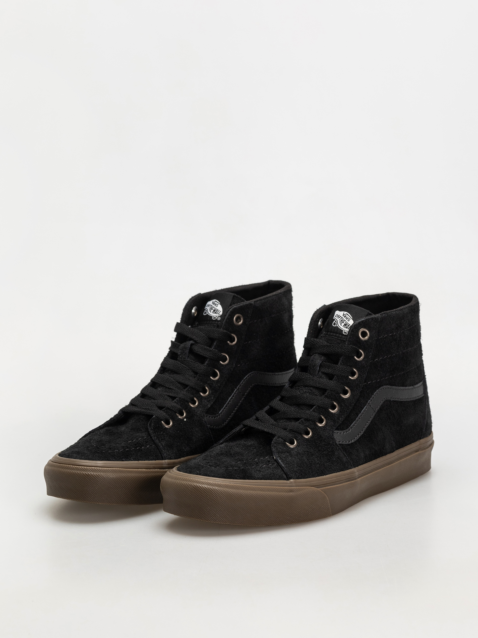 Vans Sk8 Hi Tapered Cipők (hairy suede black/gum)