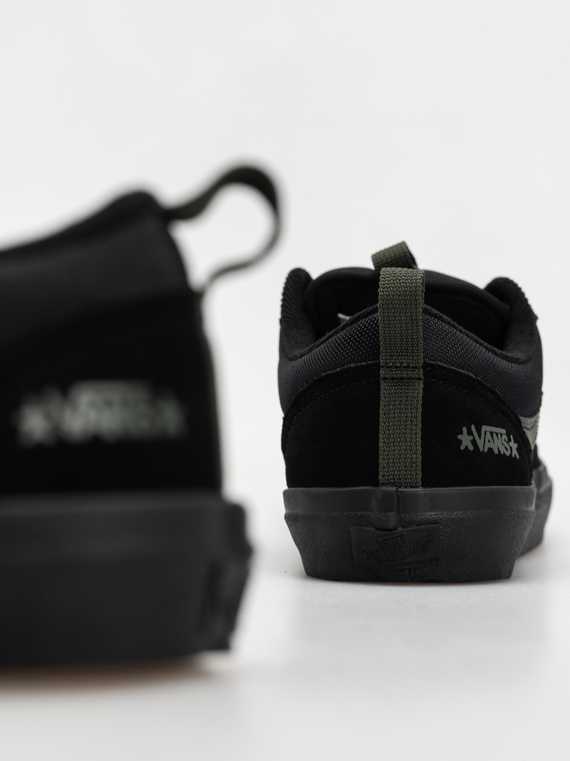 Vans Skate Old Skool 36 + Cipők (atiba black/dark green)