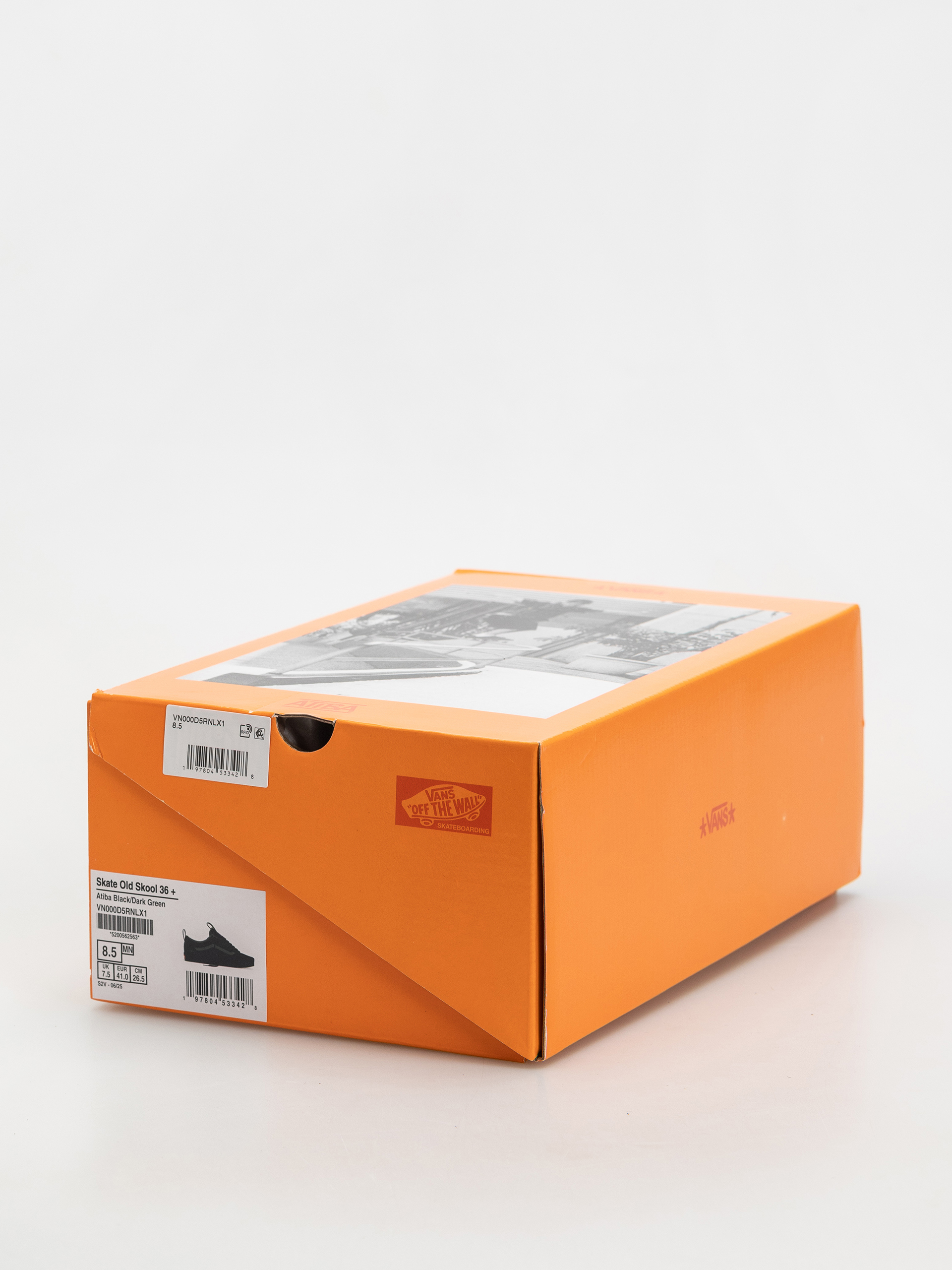 Vans Skate Old Skool 36 + Cipők (atiba black/dark green)