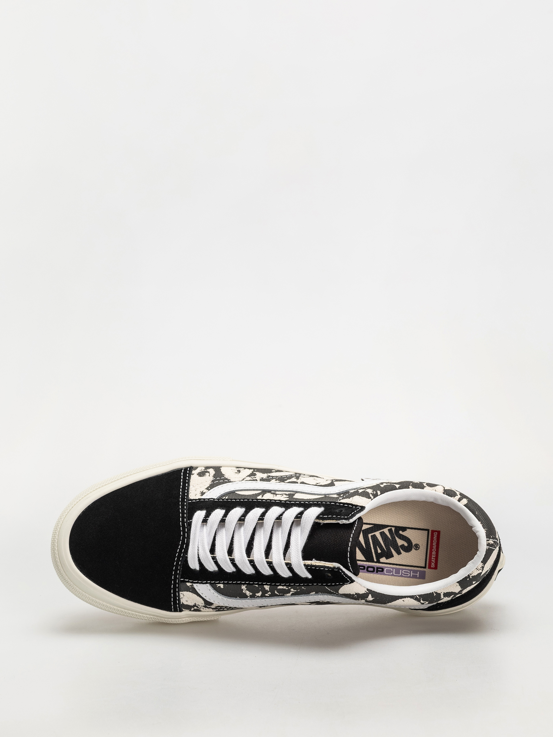 Vans Skate Old Skool Cipők (skull pile black/white/gum)