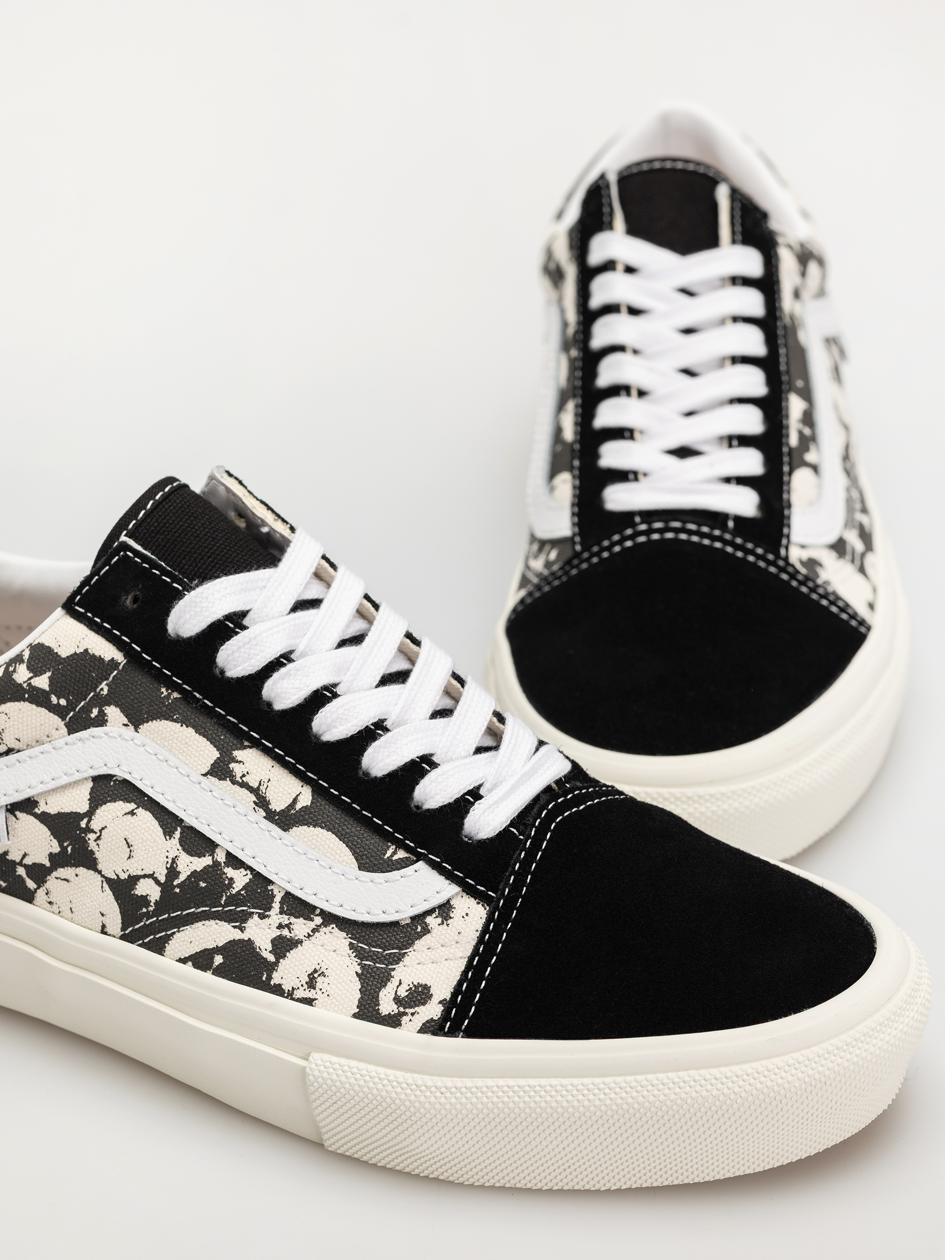 Vans Skate Old Skool Cipők (skull pile black/white/gum)
