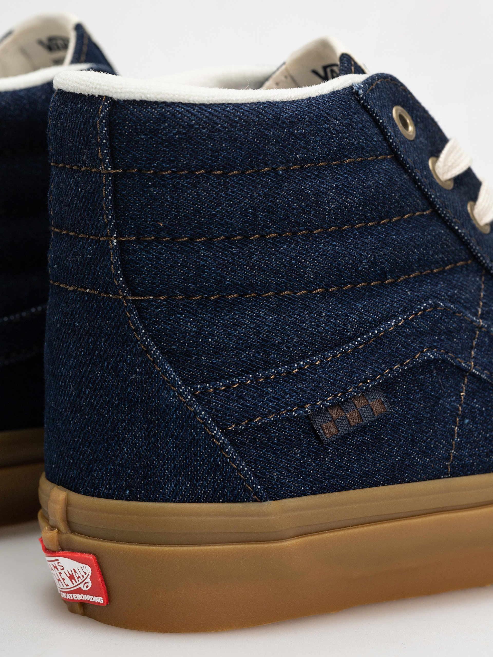 Vans Skate Sk8 Hi Cipők (blue denim)