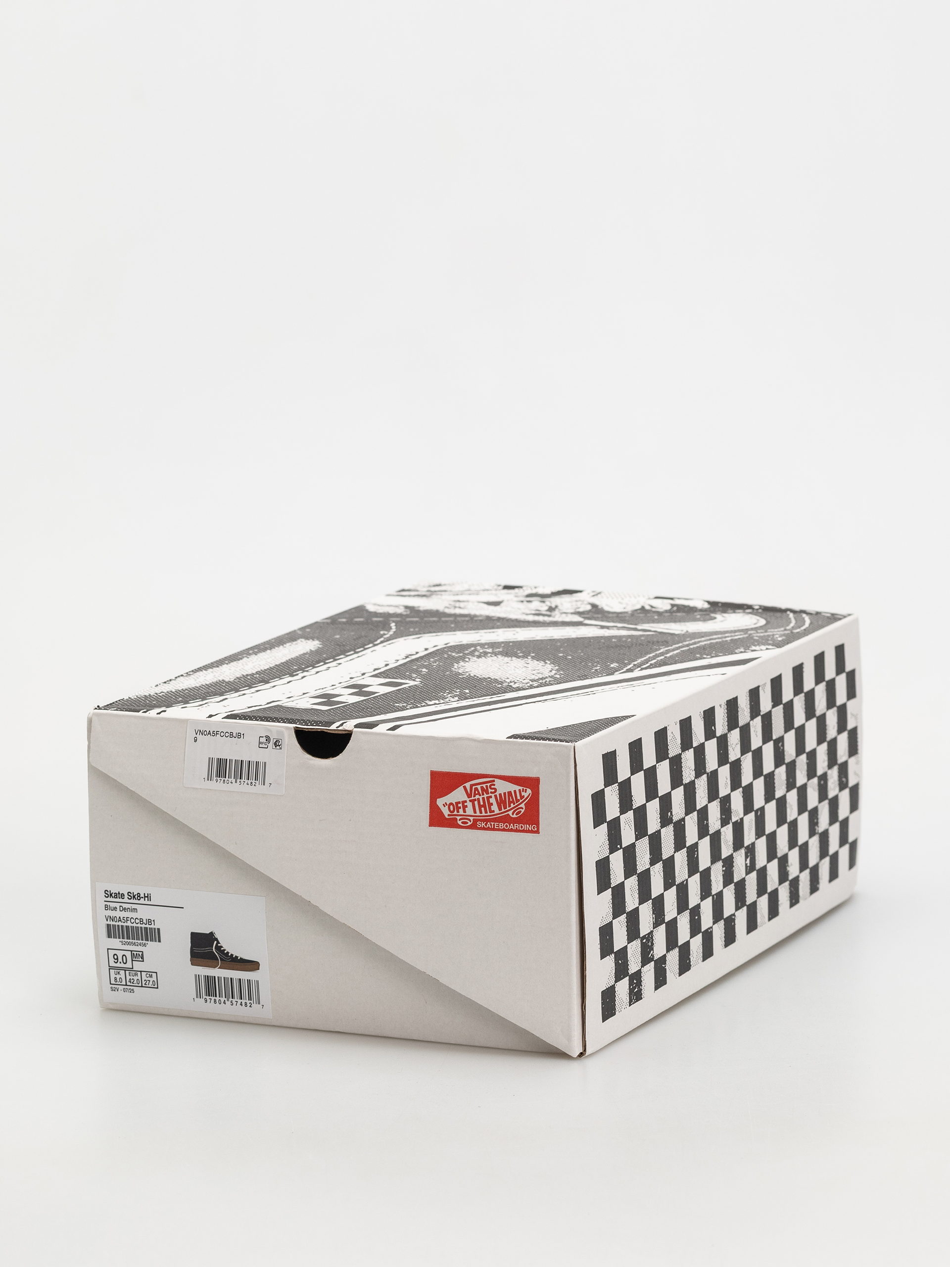 Vans Skate Sk8 Hi Cipők (blue denim)