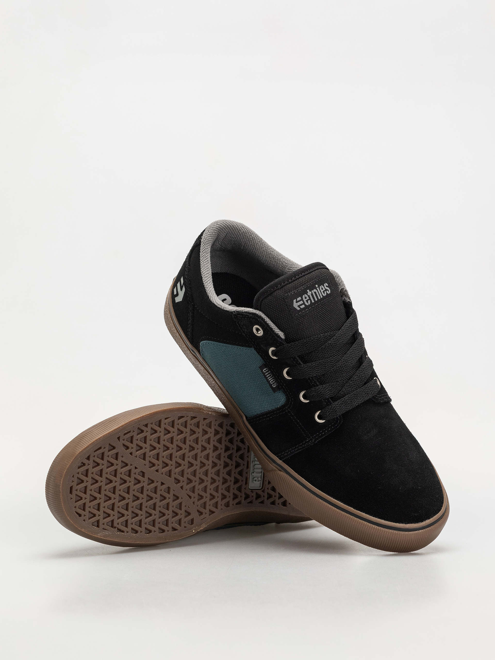Etnies Barge Ls Cipők (black/teal)