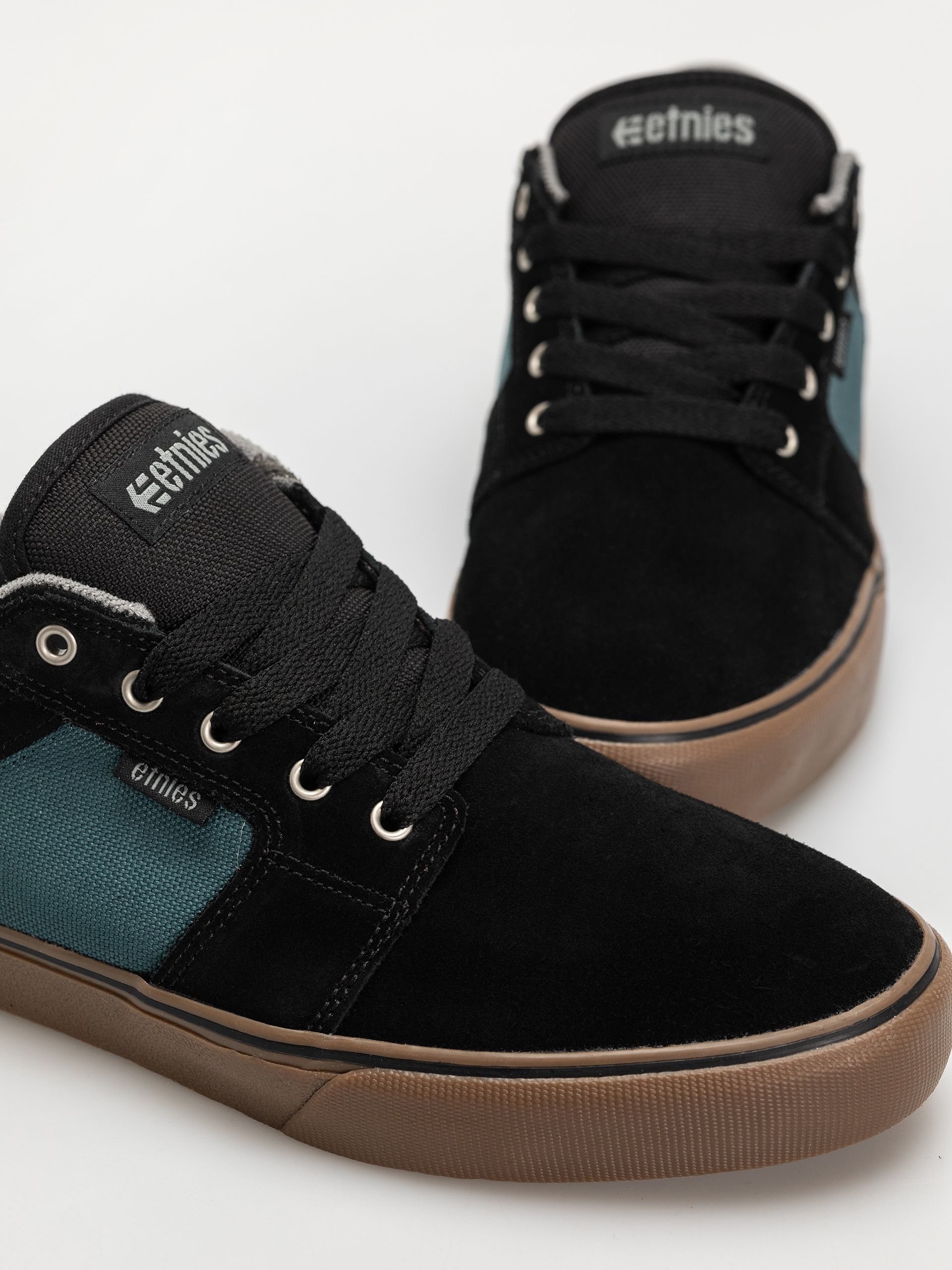 Etnies Barge Ls Cipők (black/teal)