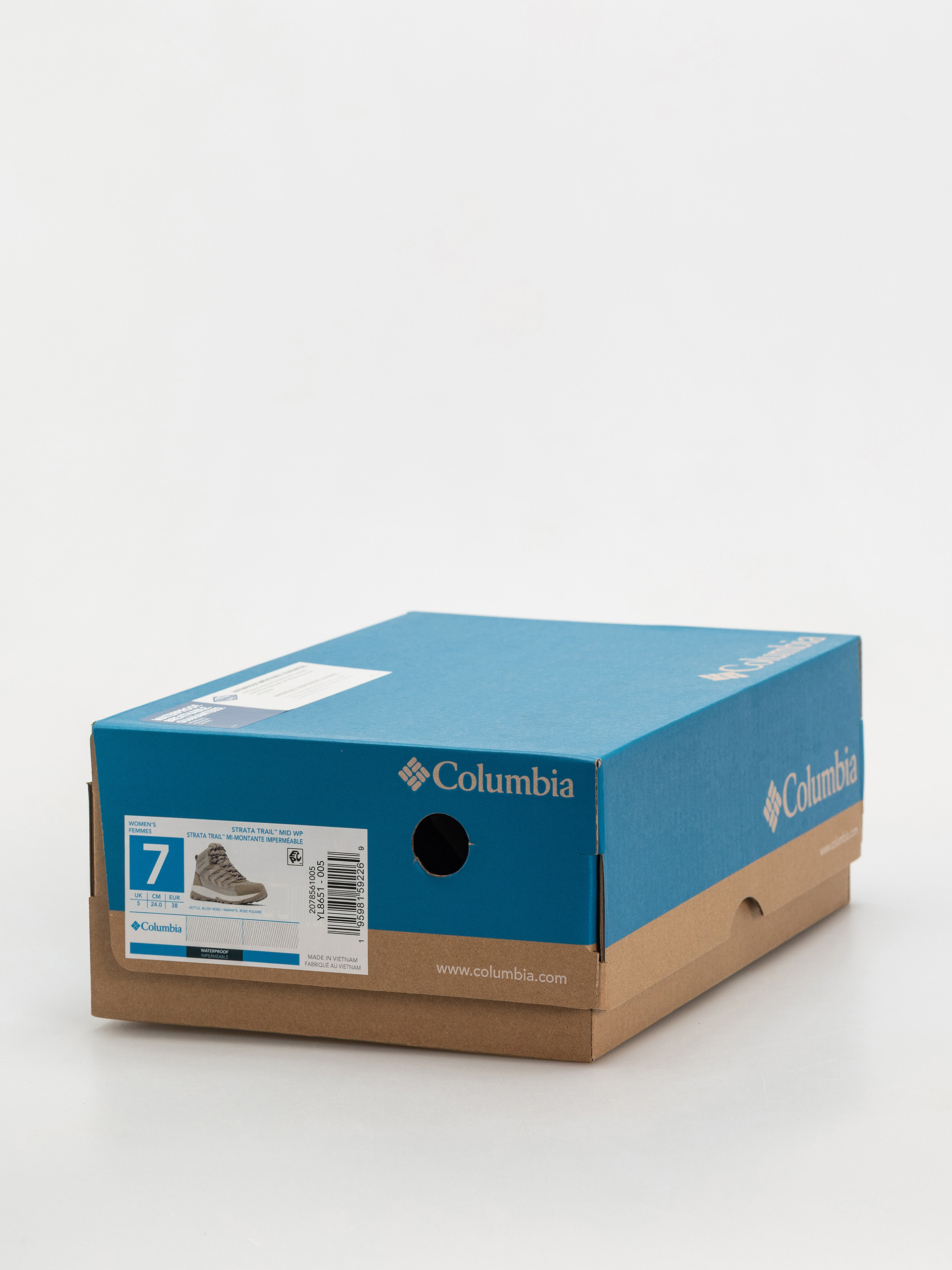 Columbia Strata Trail Mid WP Wmn Cipők (kettle/blush rose)