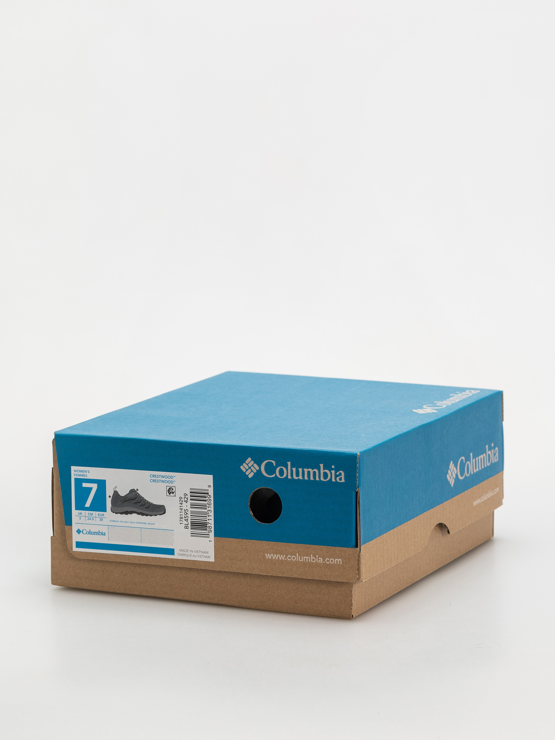 Columbia Crestwood Wmn Cipők (everblue/tea light)