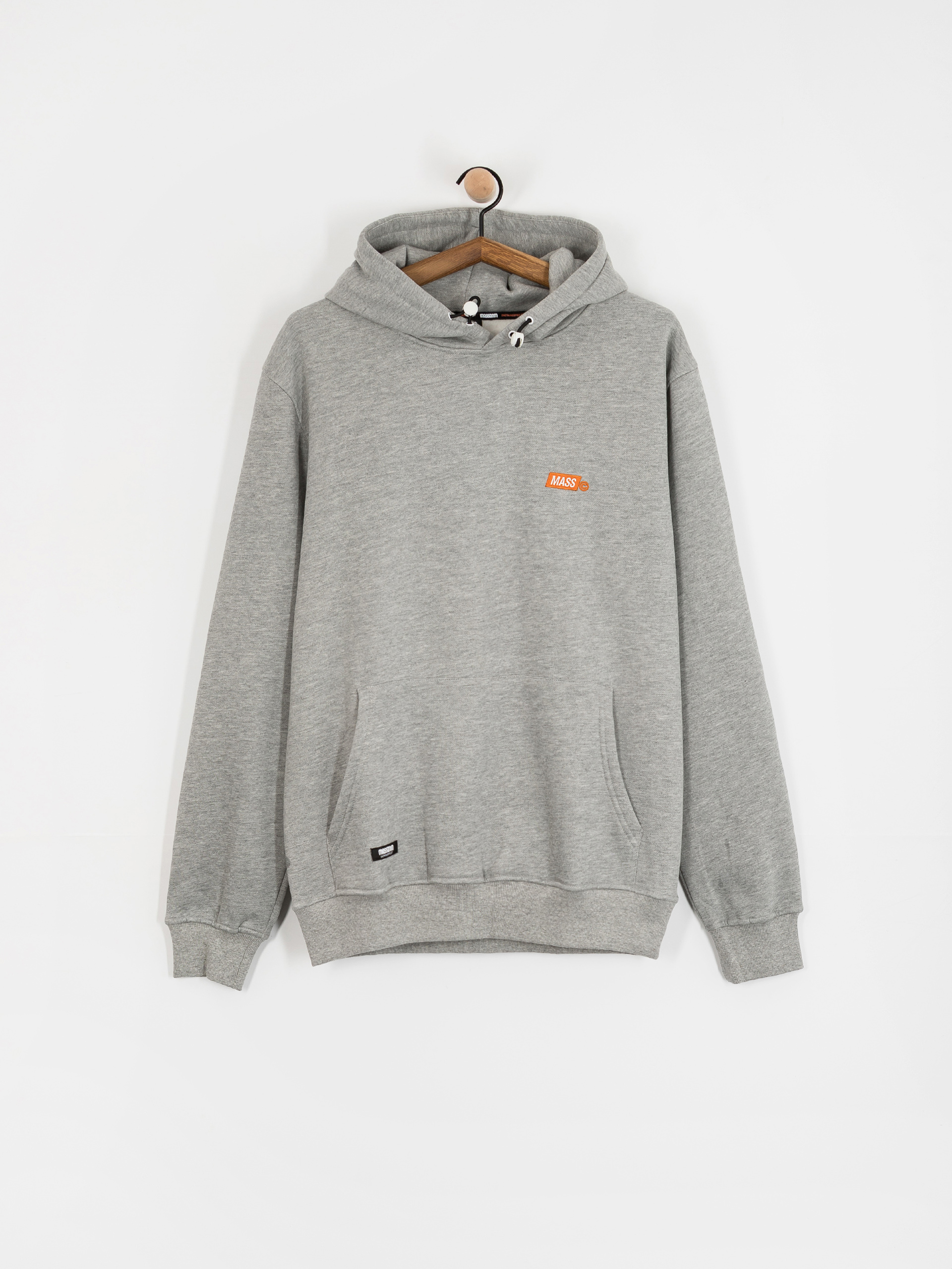 MassDnm Kapucnis pulóver Mini Box HD (light heather grey)