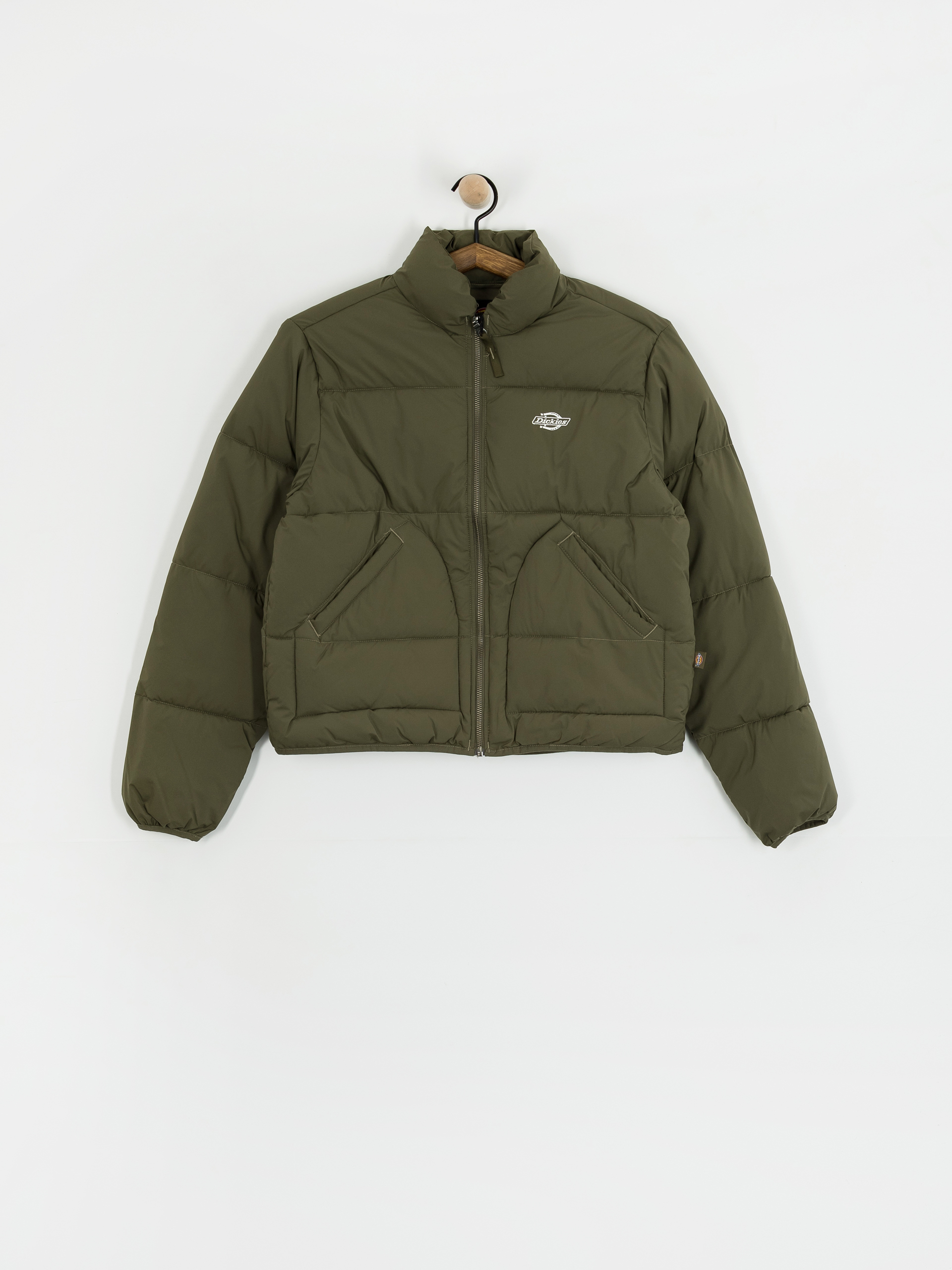 Dickies Summerdale Puffer Wmn Dzseki (military gr)