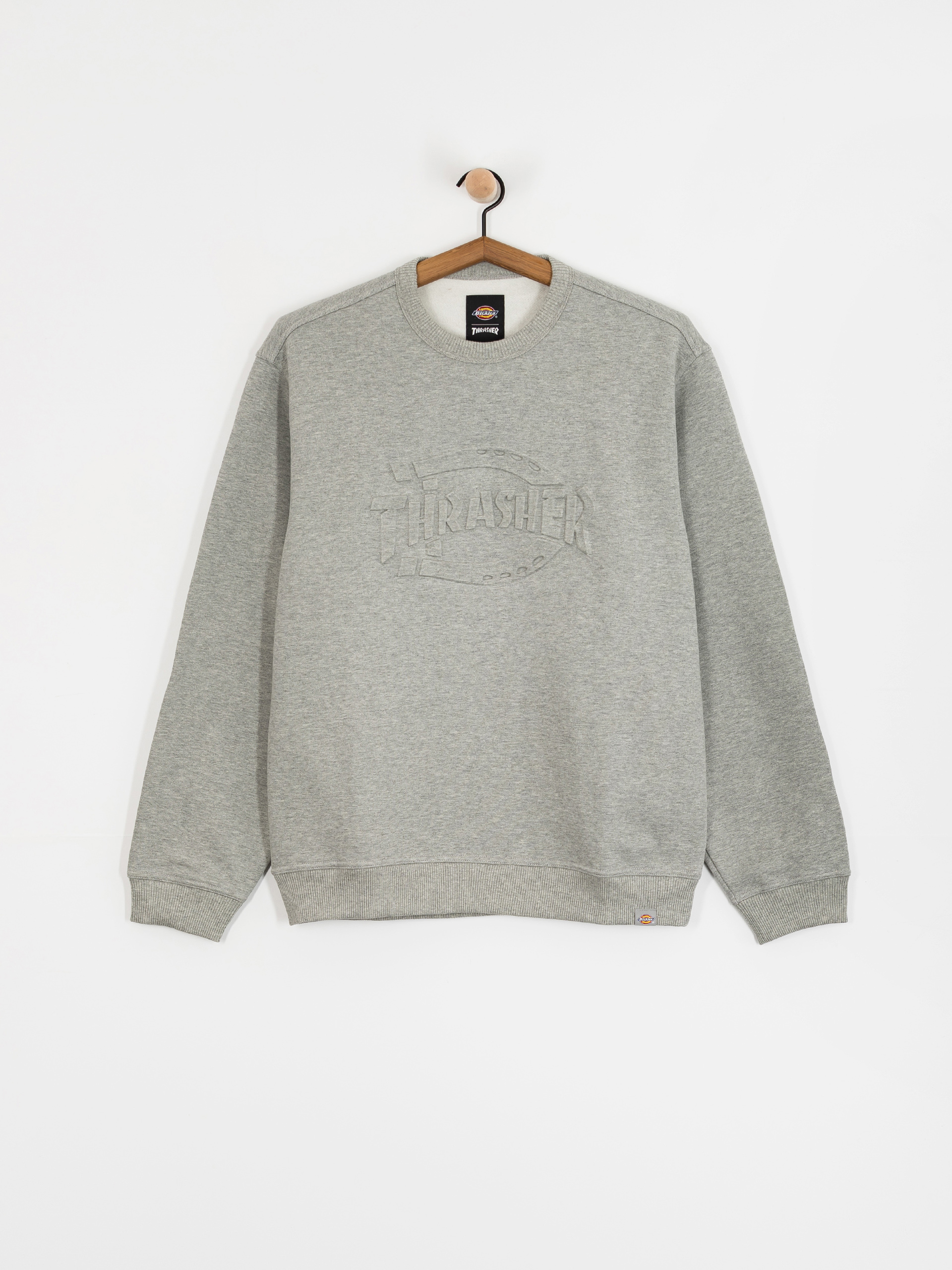 Dickies x Thrasher Sweatshirt Pulóver (grey melange)