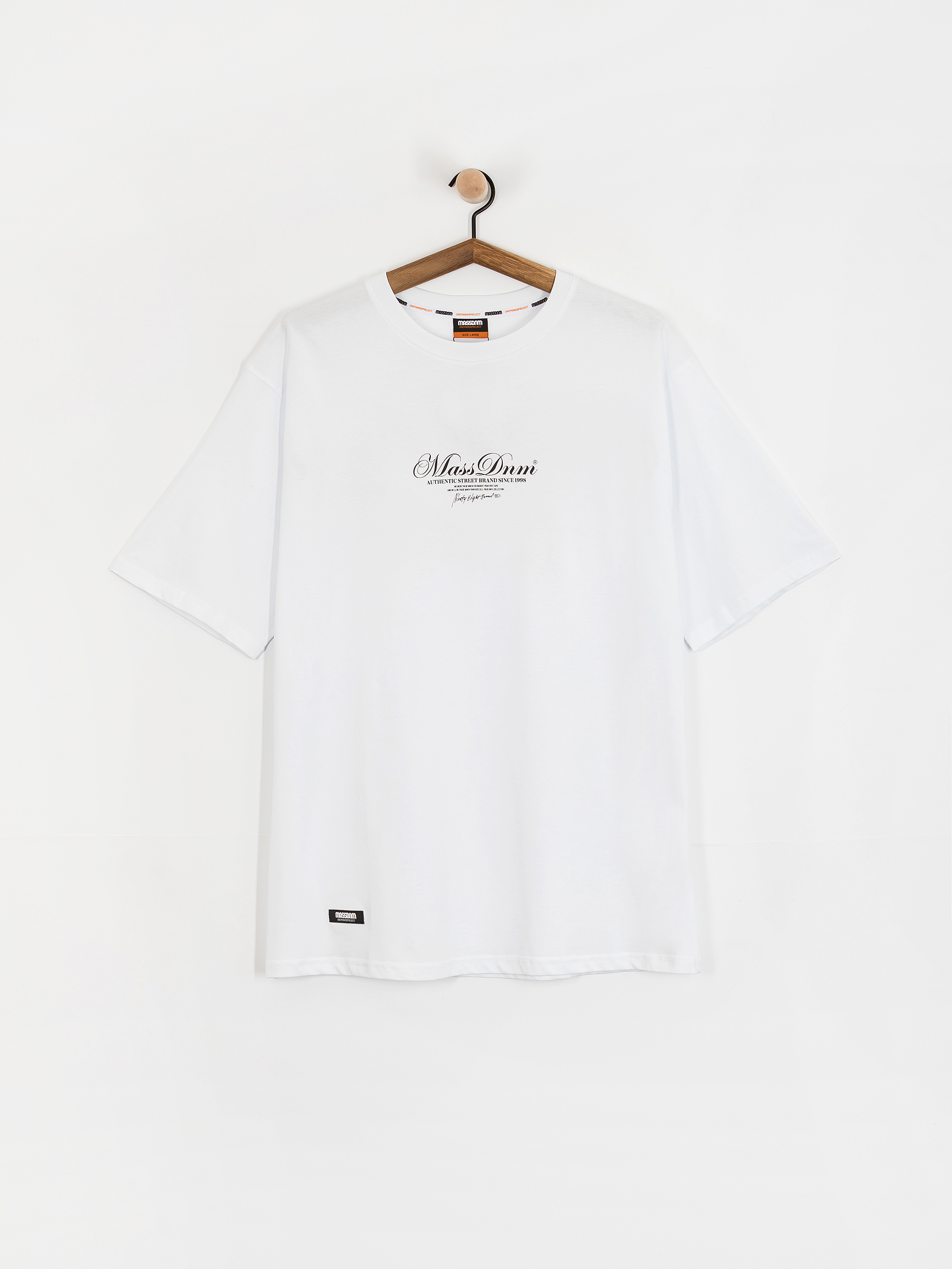 Póló MassDnm Authentic (white)