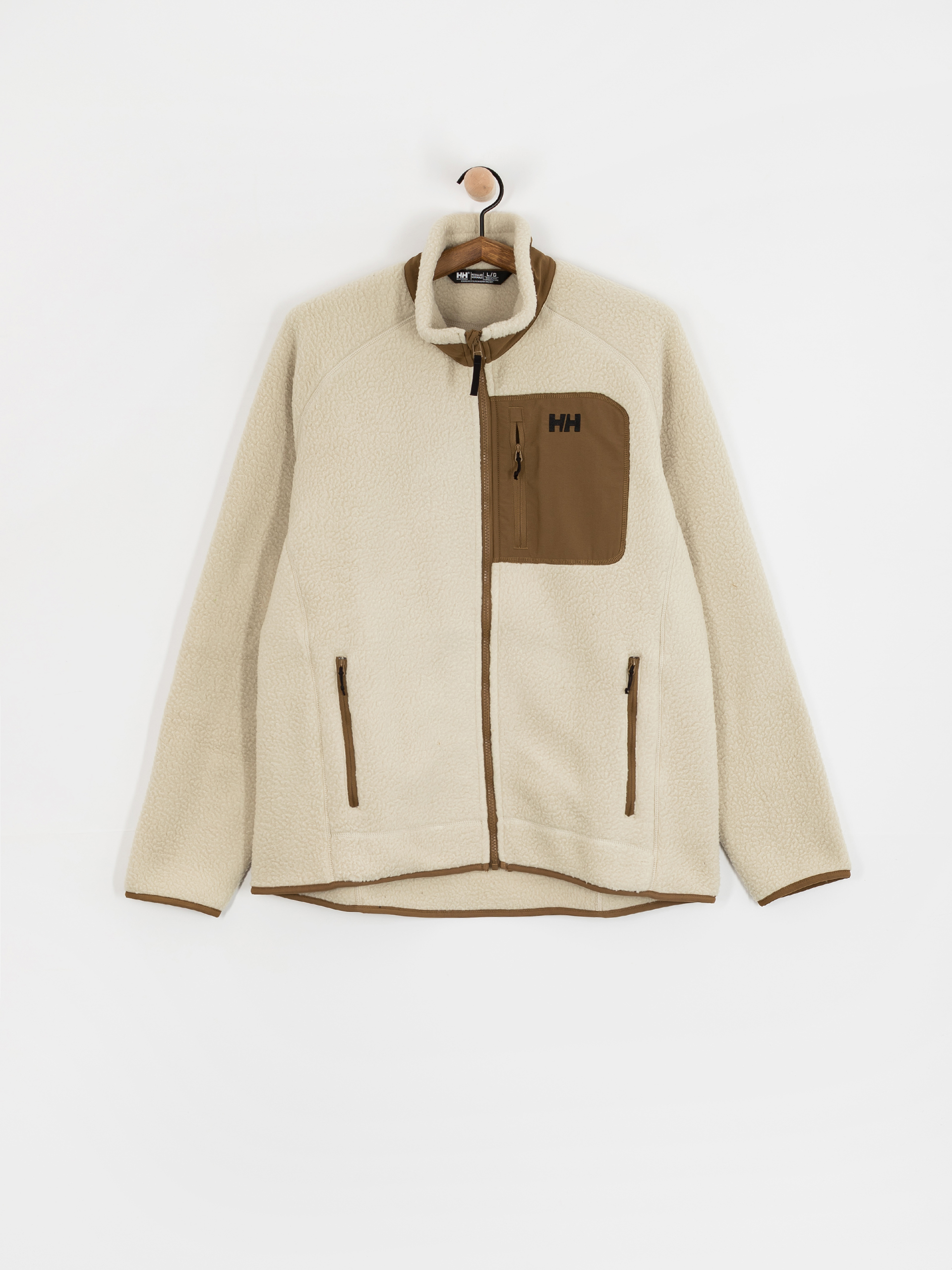 Férfi Polár pulóver Helly Hansen Panorama Pile Block (pelican)