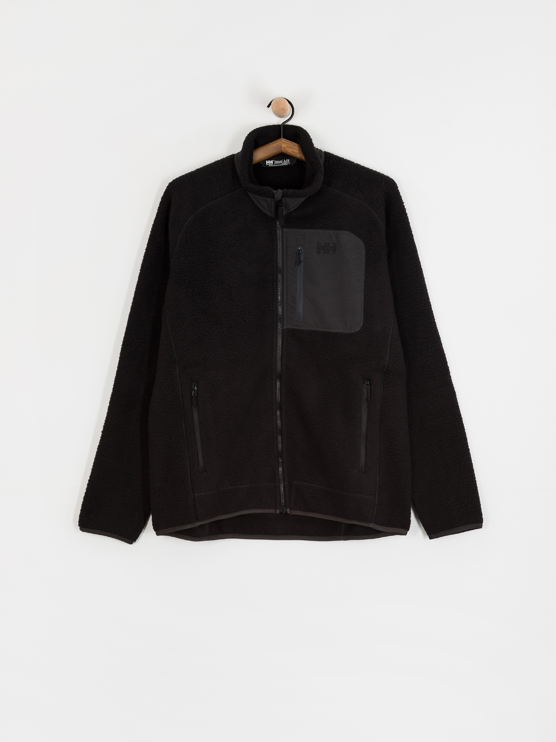 Férfi Helly Hansen Panorama Pile Block Polár pulóver (black)