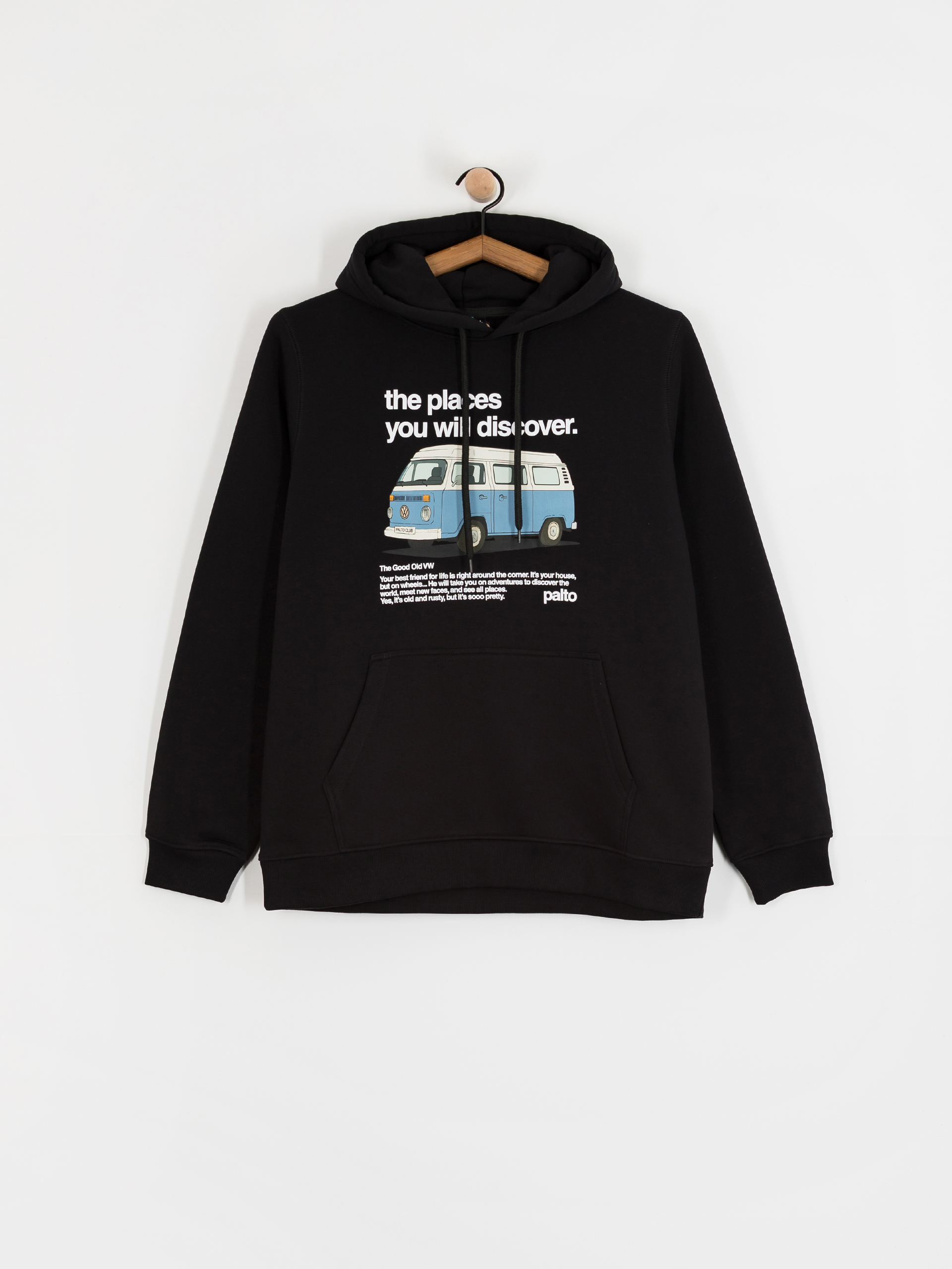 Pulóver Palto Busik (black)