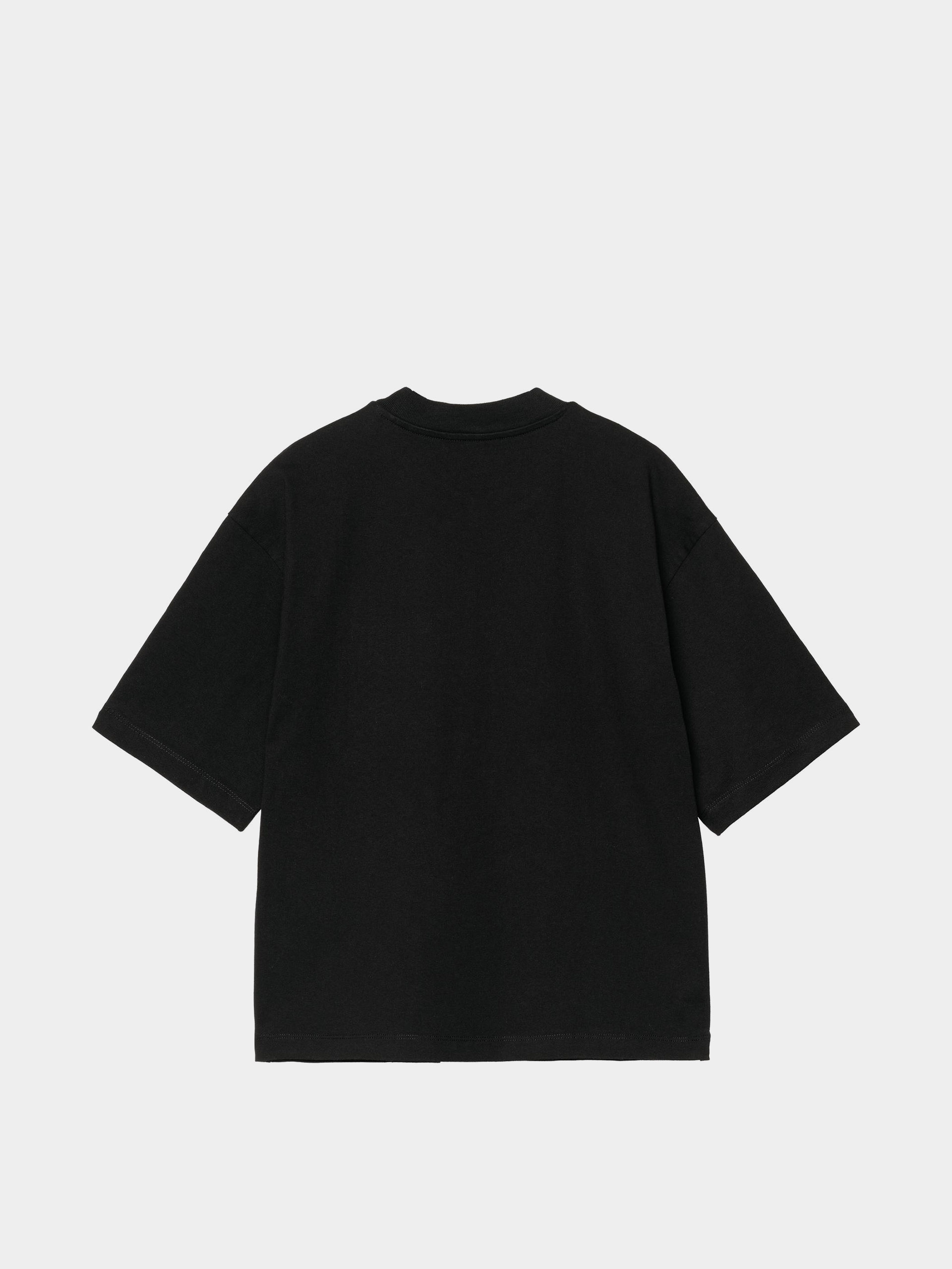 Póló Carhartt WIP Hackwork Wmn (black/air yellow)