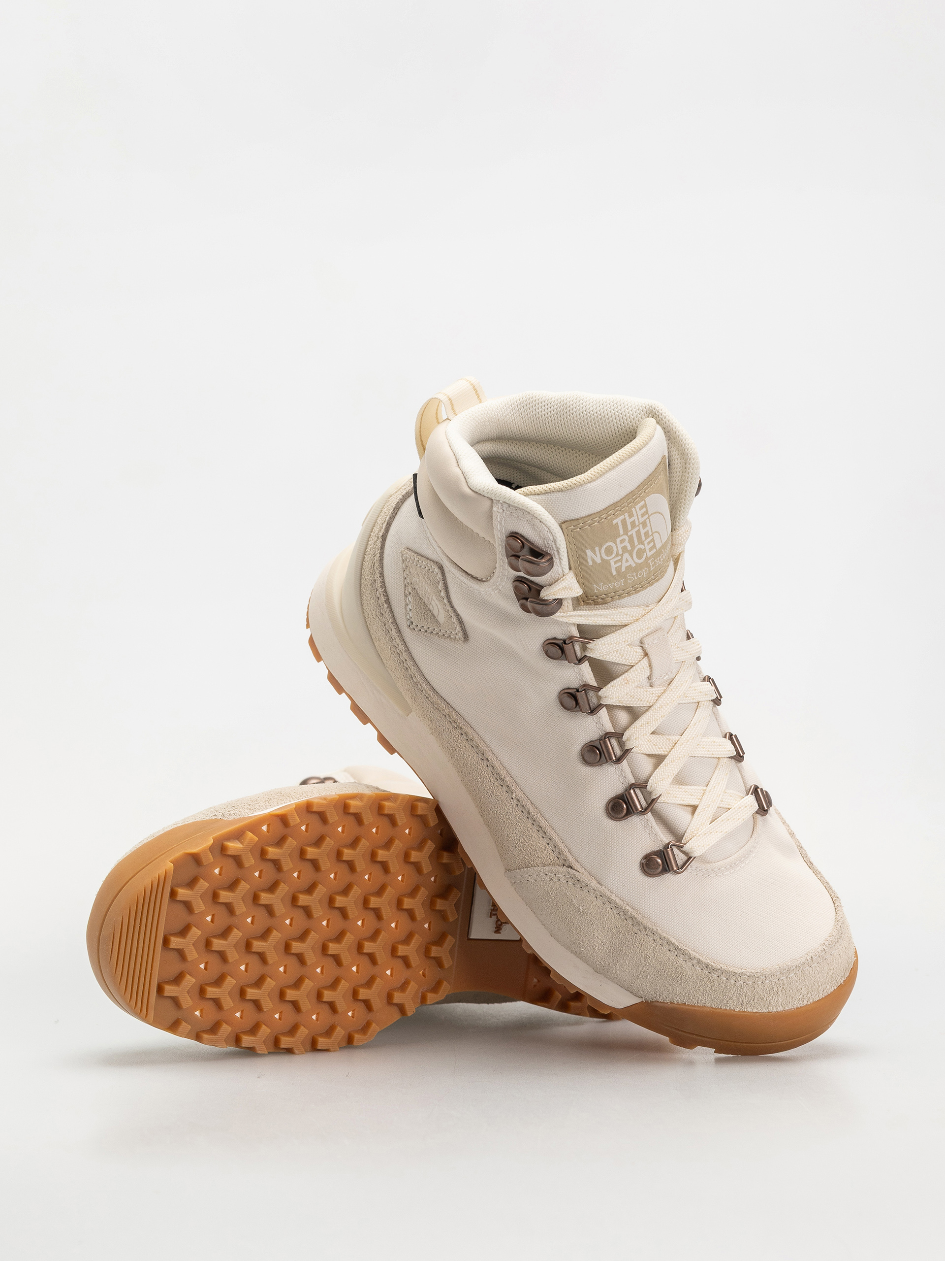 The North Face Back To Berkeley Iv Textile Wp Wmn Cipők (white dune/white dune)