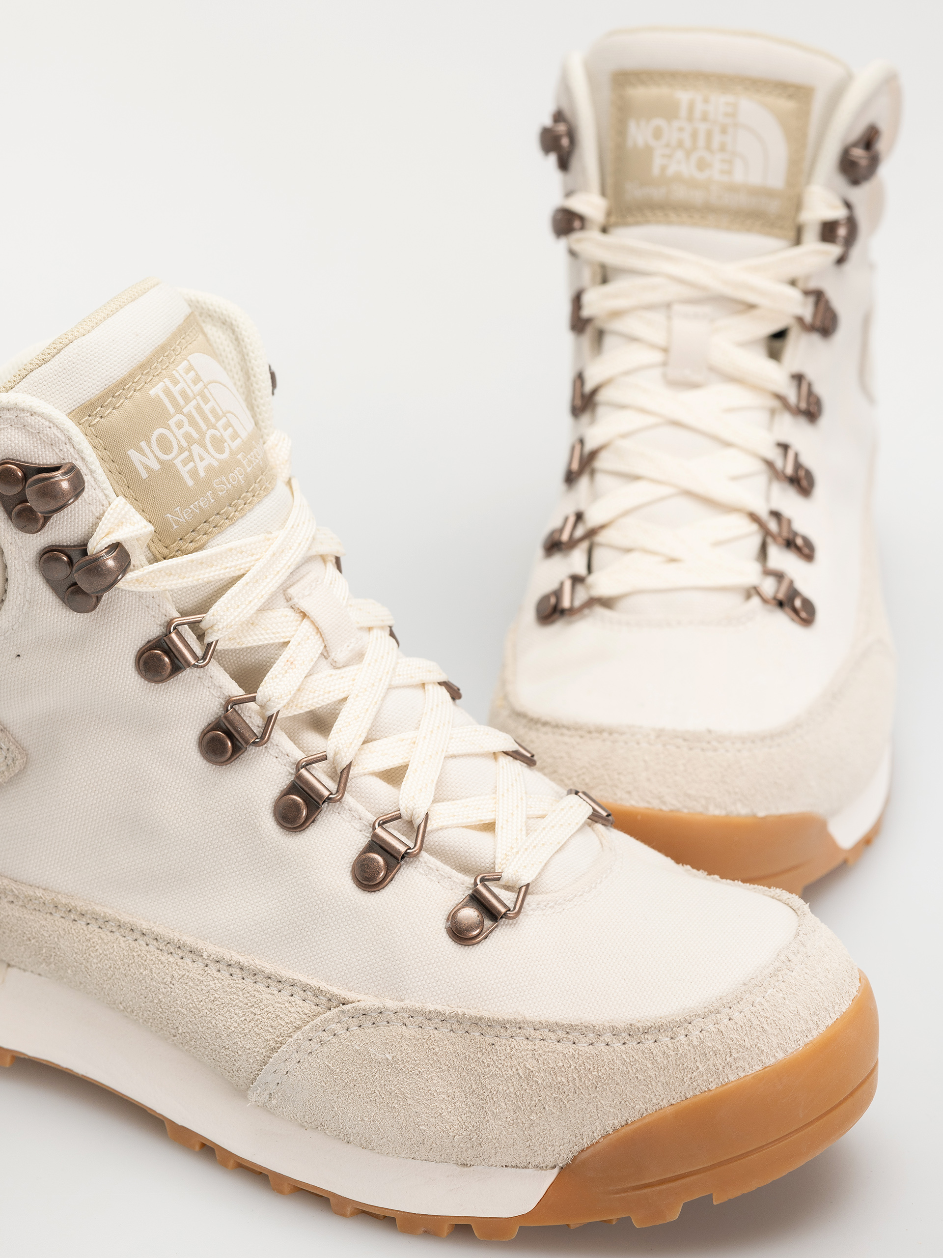 The North Face Back To Berkeley Iv Textile Wp Wmn Cipők (white dune/white dune)