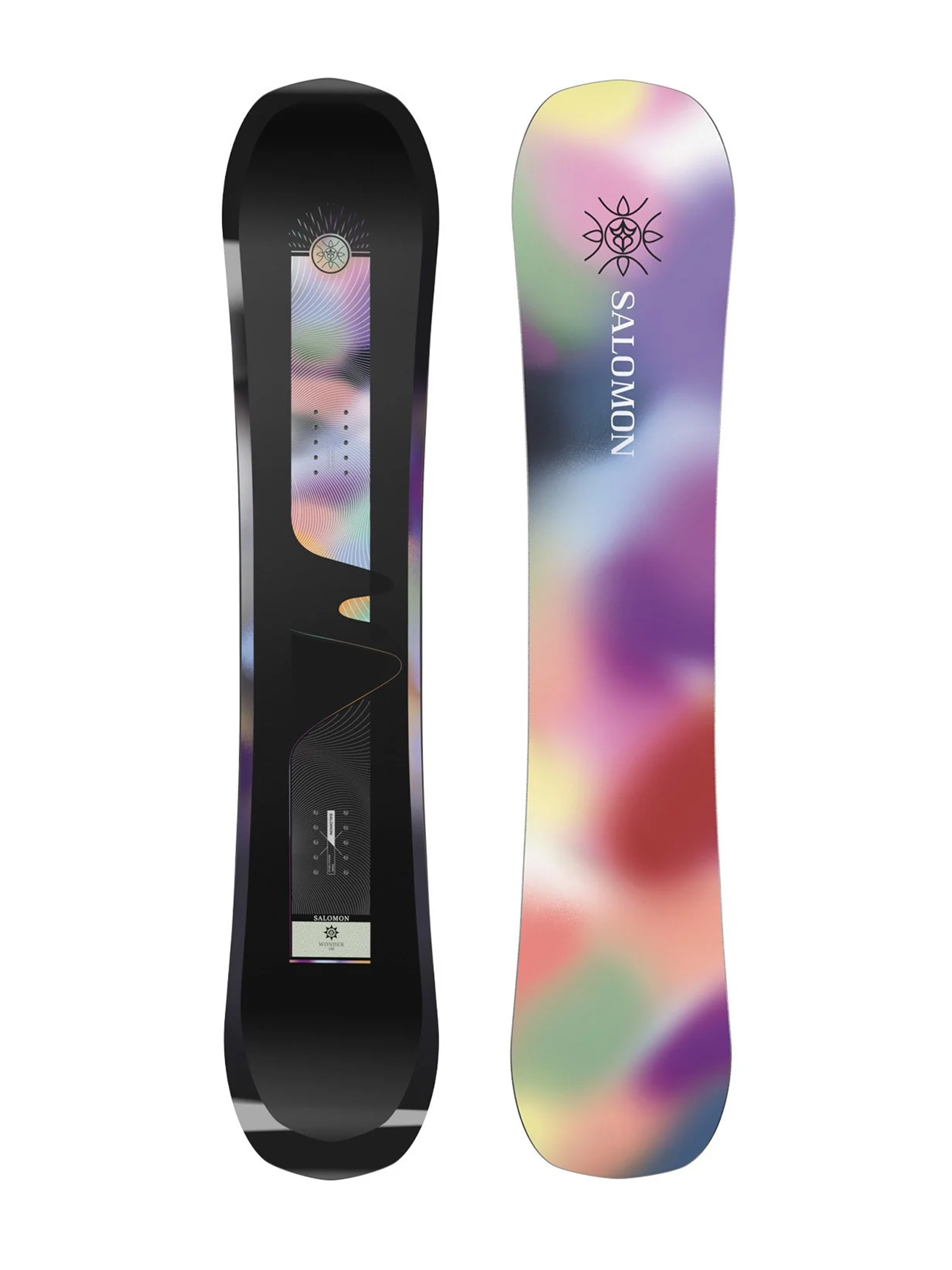Snowboard Salomon Wonder Wmn - fekete, többszínű