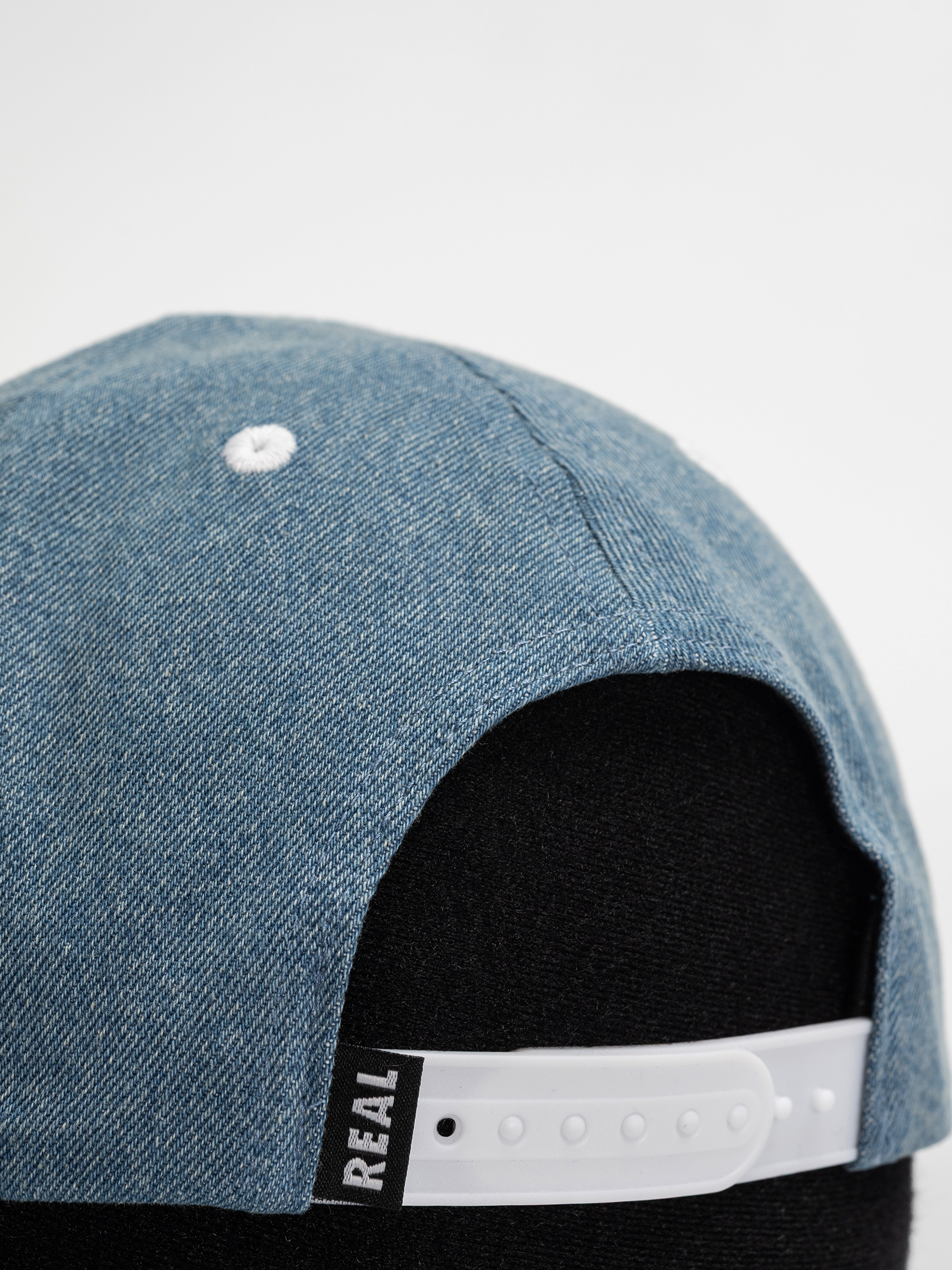 Real Street Cleaner Baseball sapka (bleached denim)
