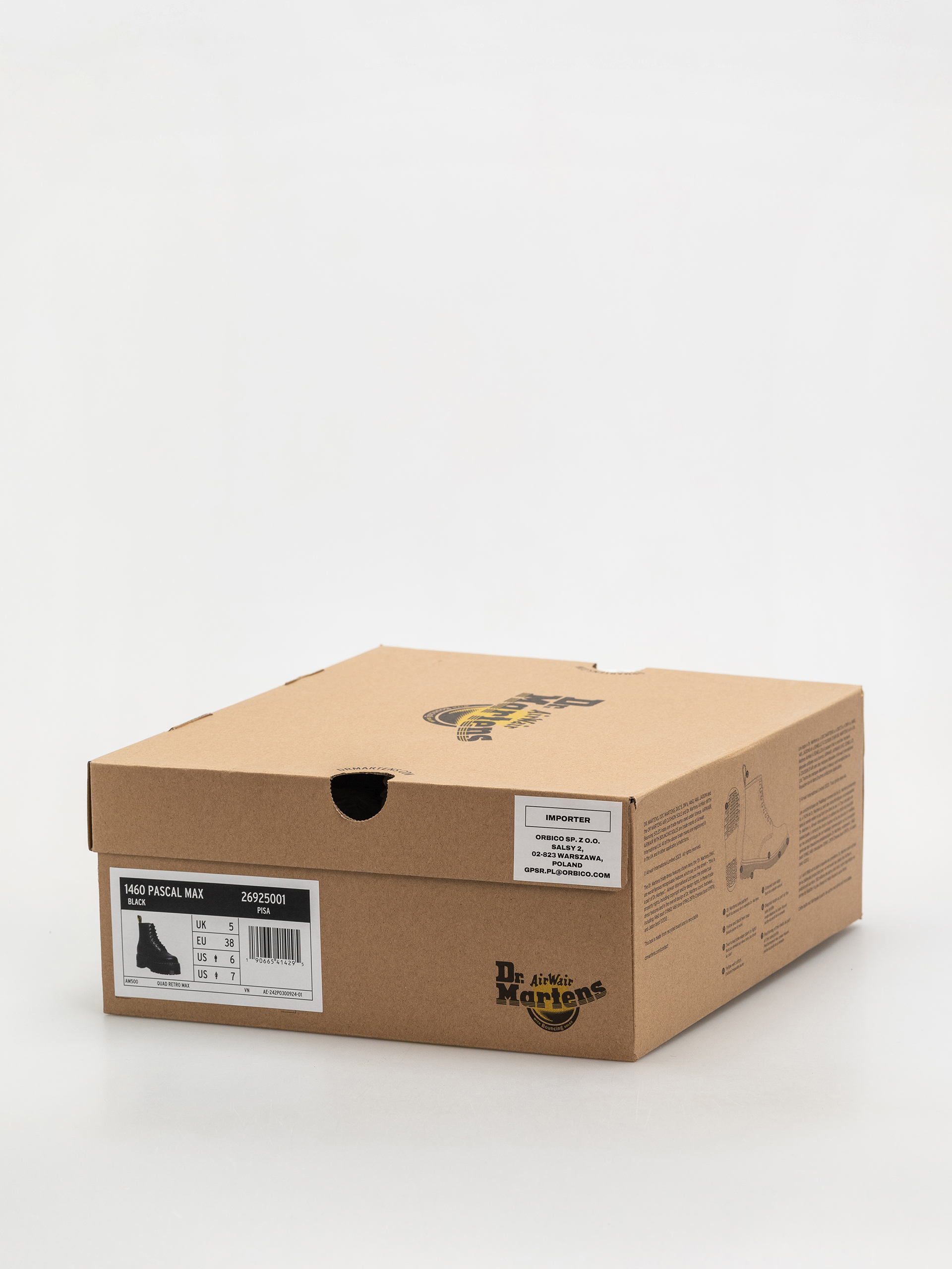 Dr. Martens 1460 Pascal Max Cipők (black pisa)