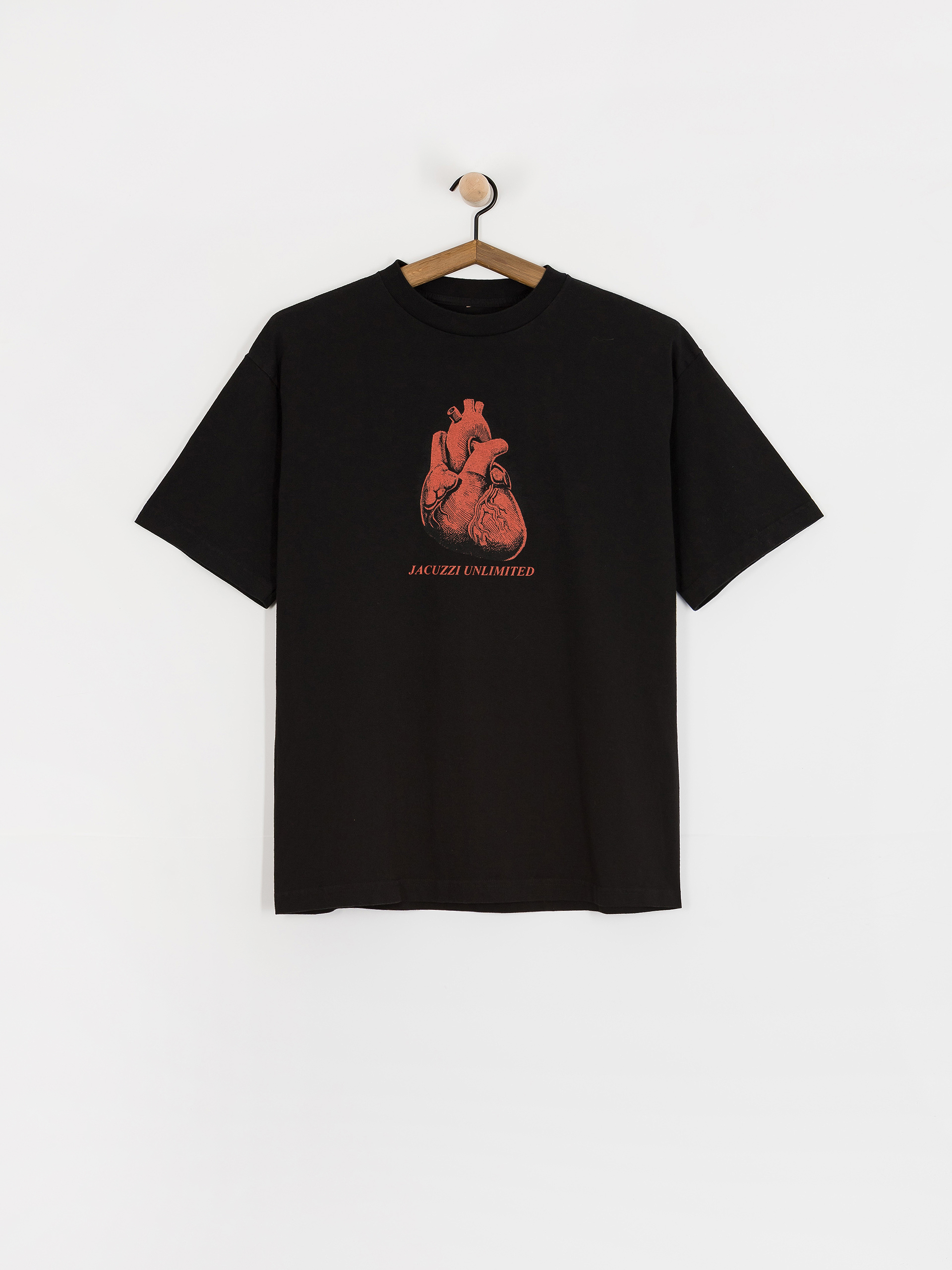 Póló Jacuzzi Heart Garment Dye Premium (black)