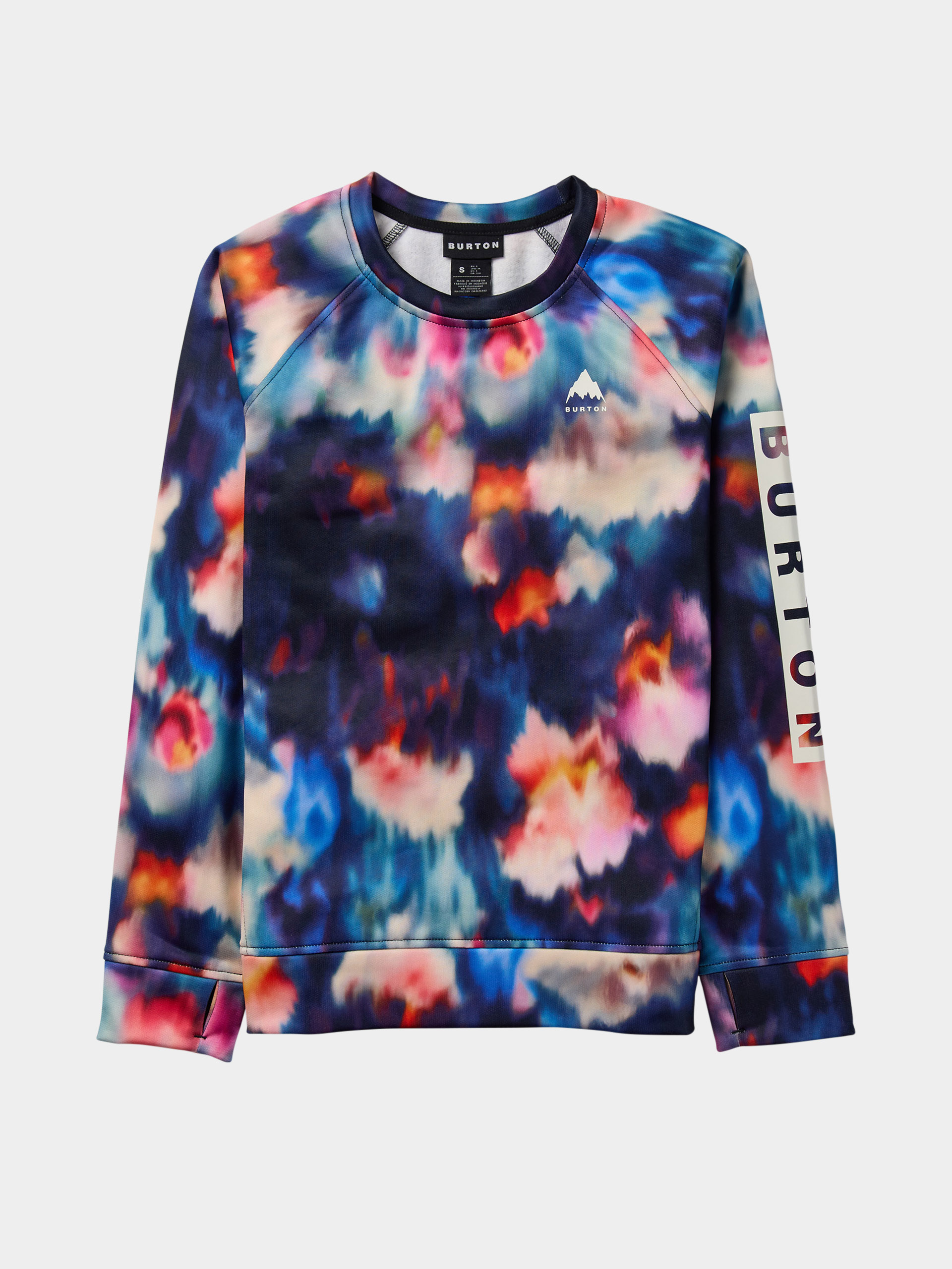 Pulóver Burton Oak Wmn (floral blur)