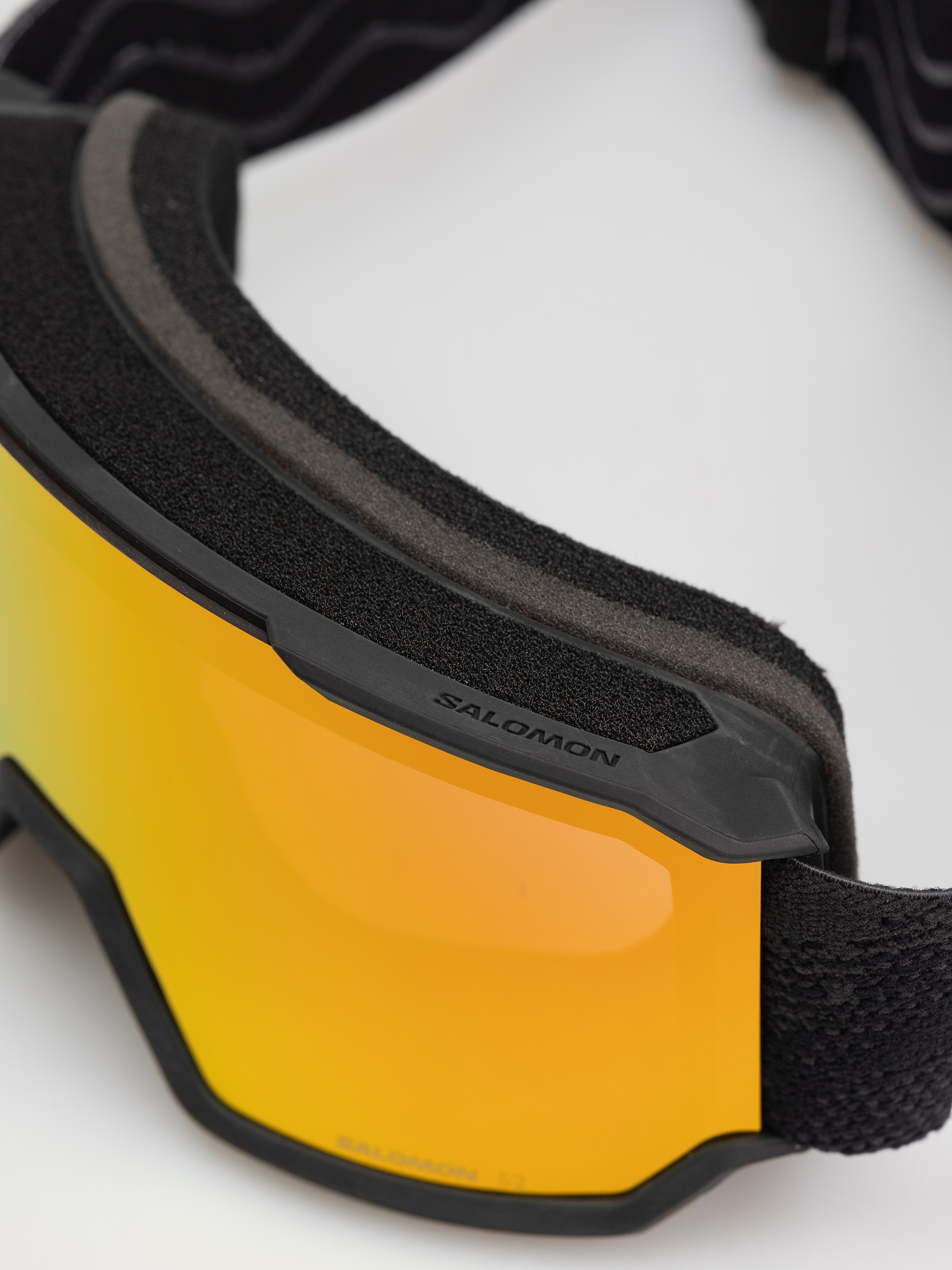 Snowboard szemüveg Salomon S/View 3 (black/mid red)