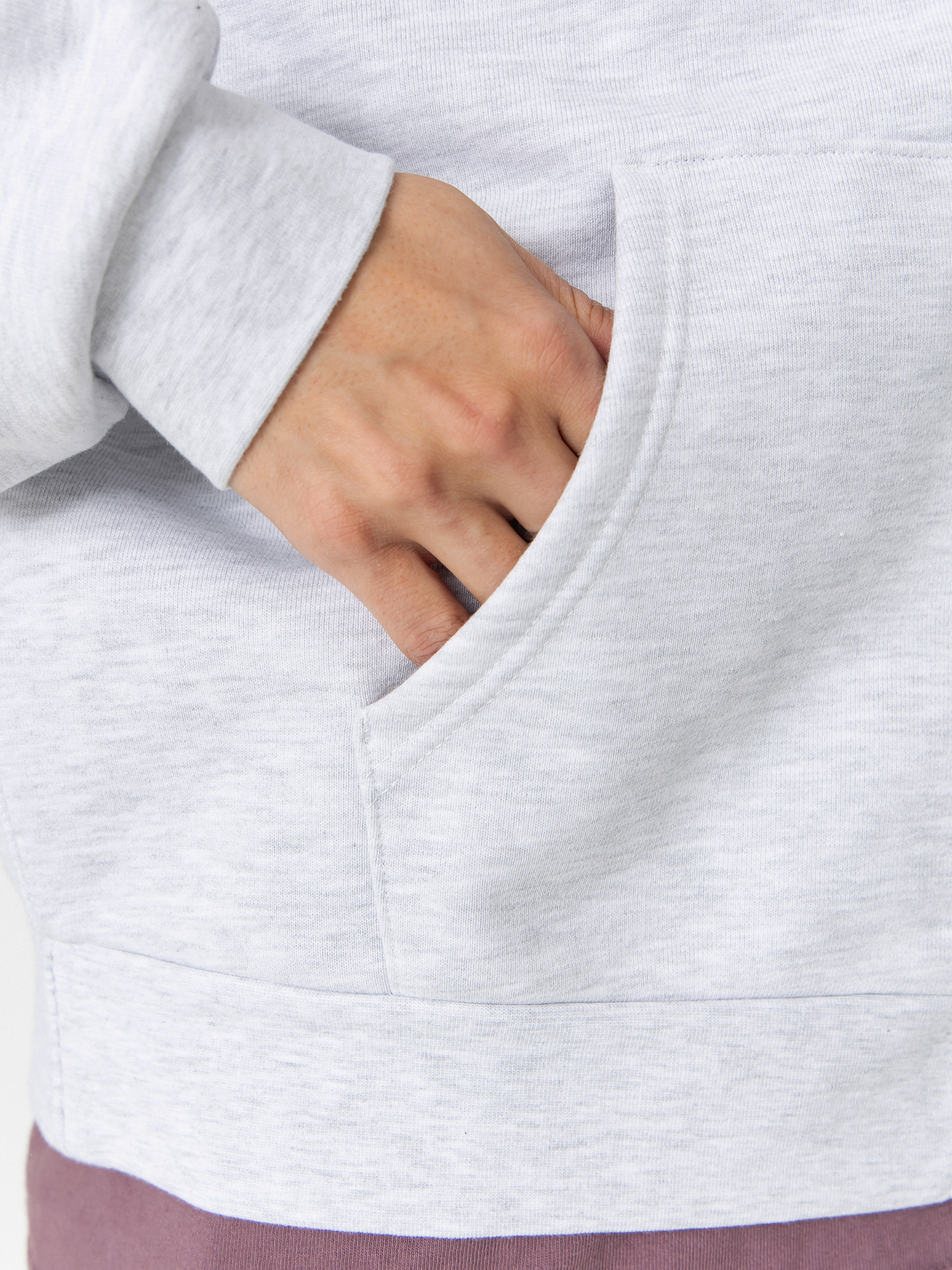 OBEY Gaze Extra Heavy ZHD Kapucnis pulóver (ash grey)