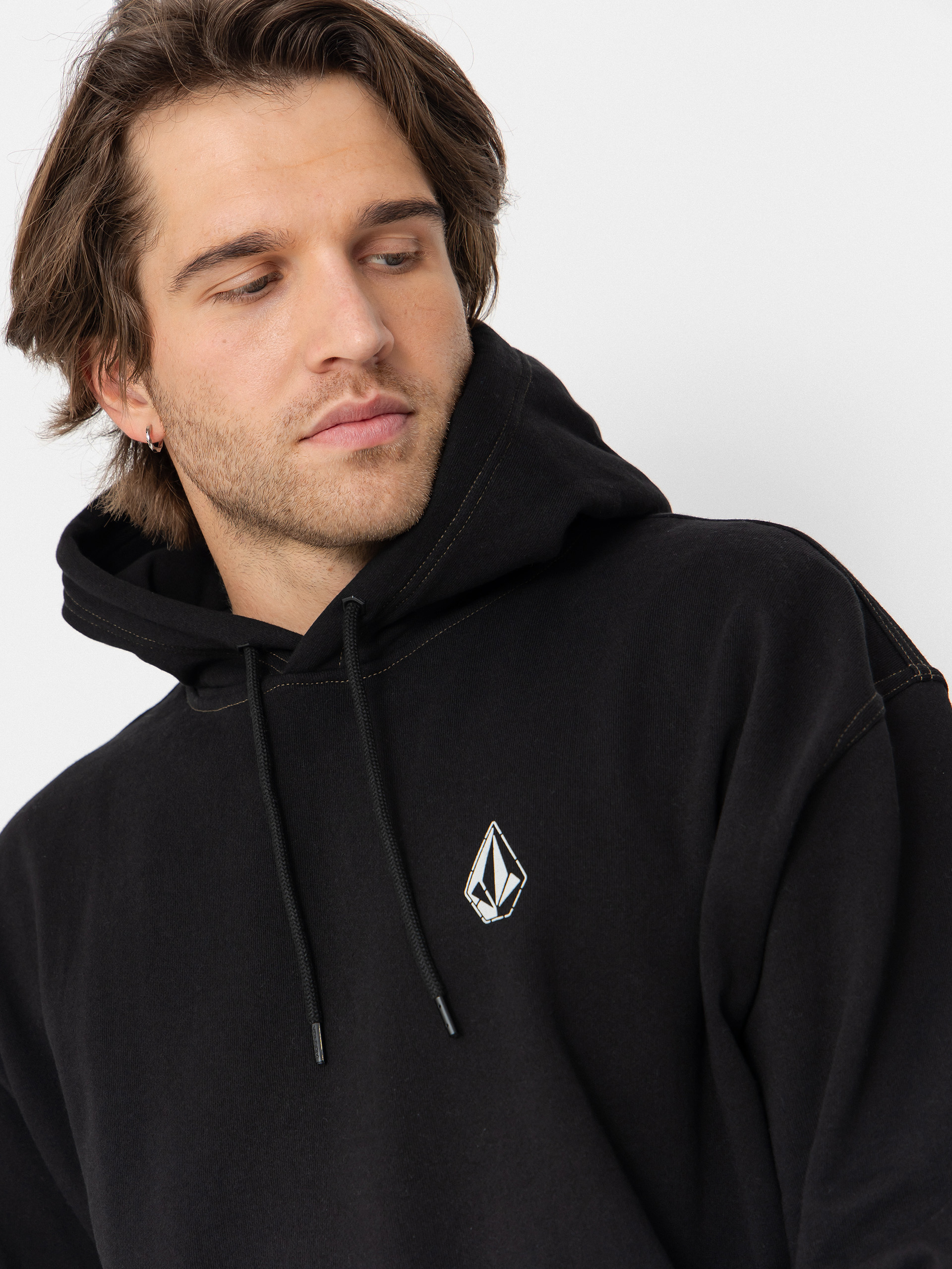 Volcom Skidder HD Kapucnis pulóver (black)