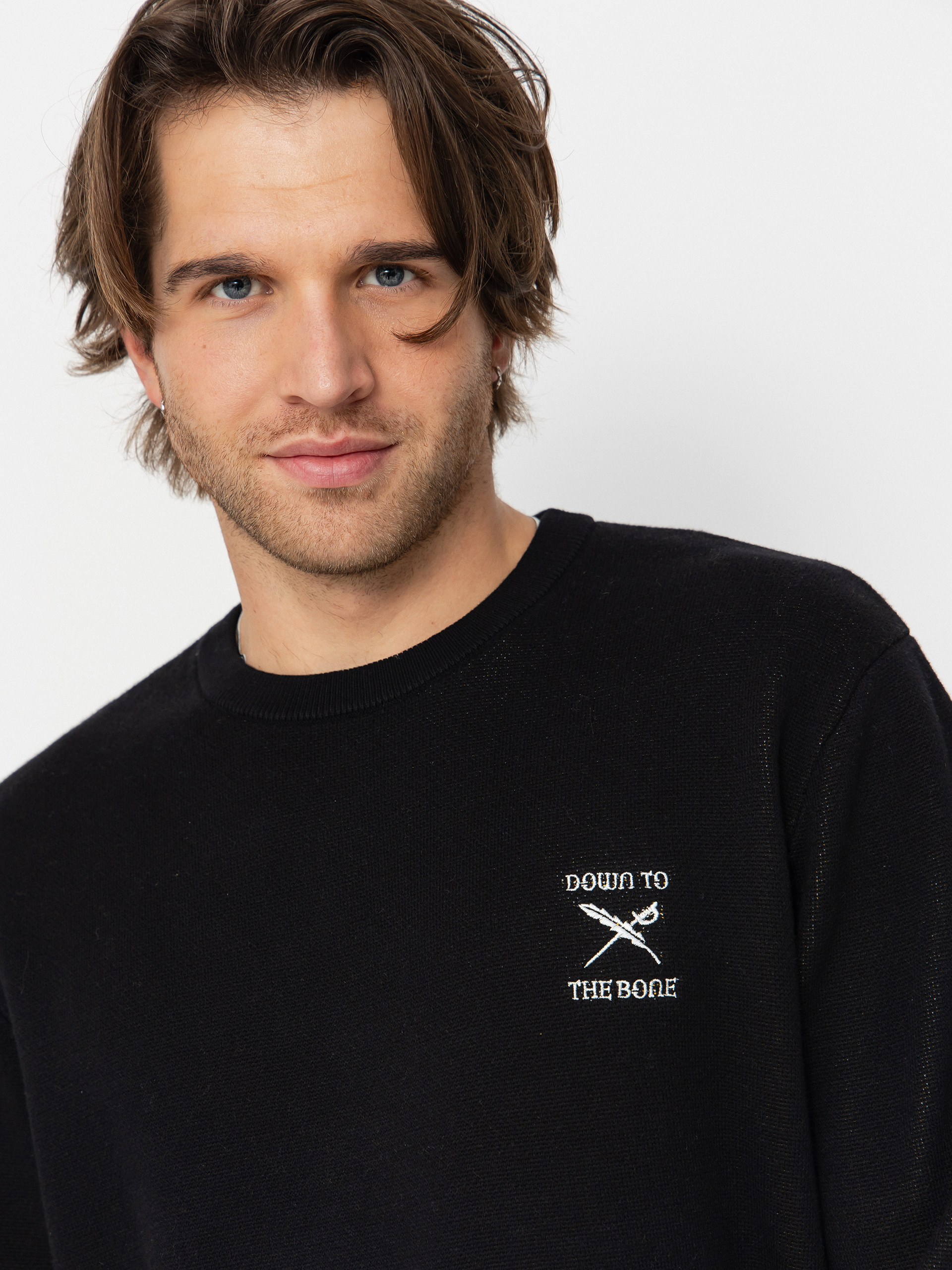 Iriedaily To The Bone Pulóver (black)