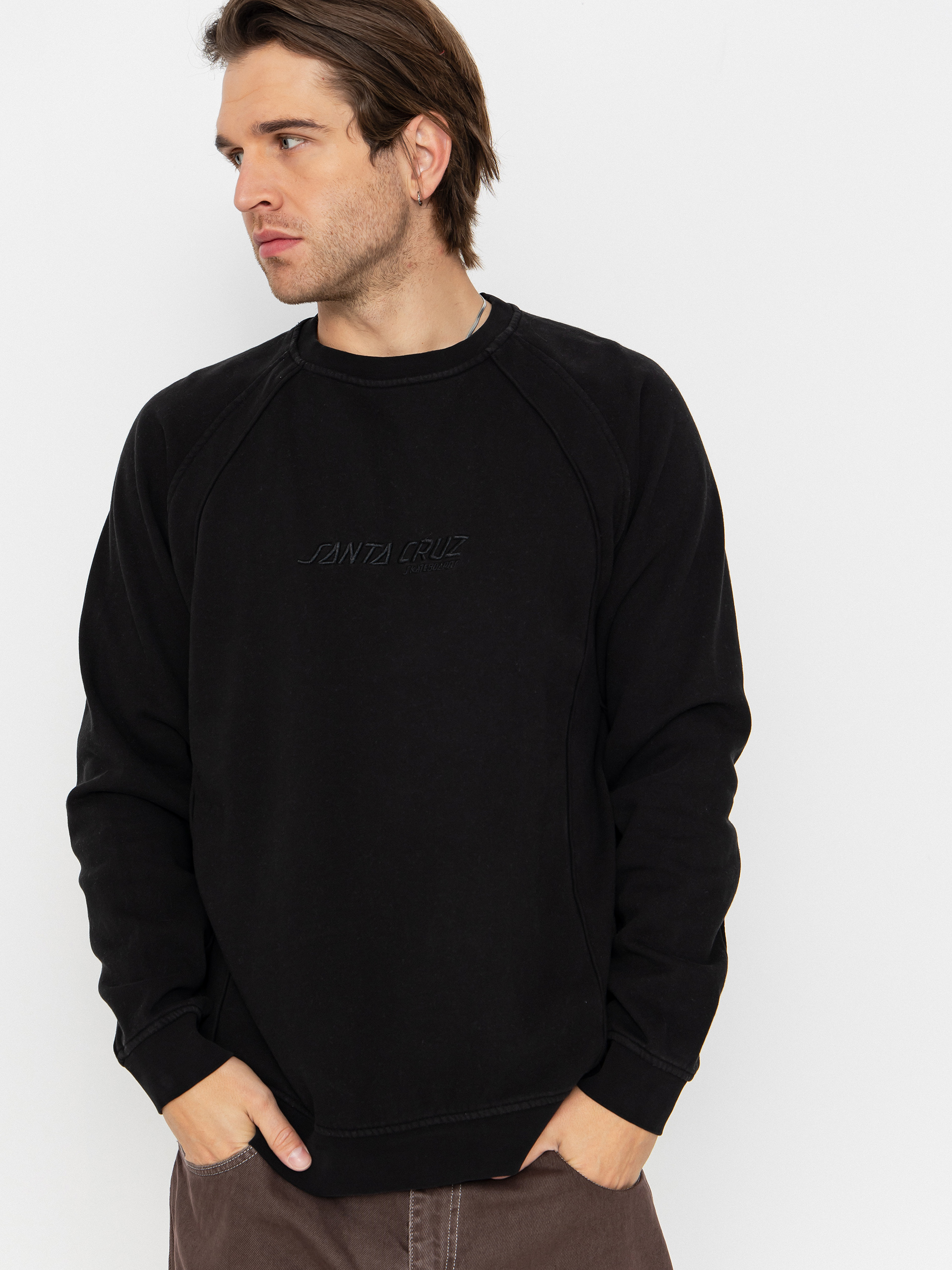 Pulóver Santa Cruz Team (black)