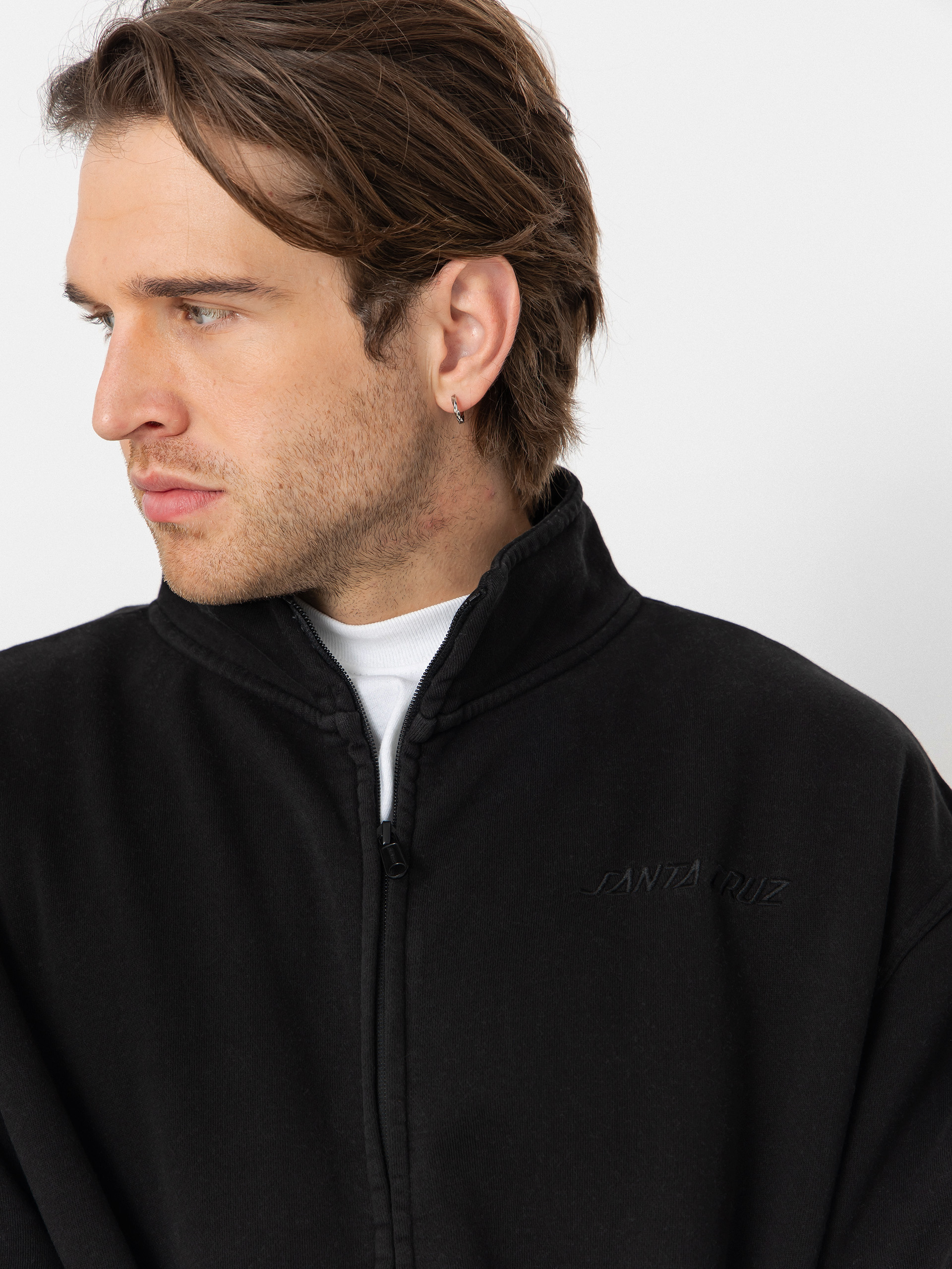 Pulóver Santa Cruz Team Track (black)