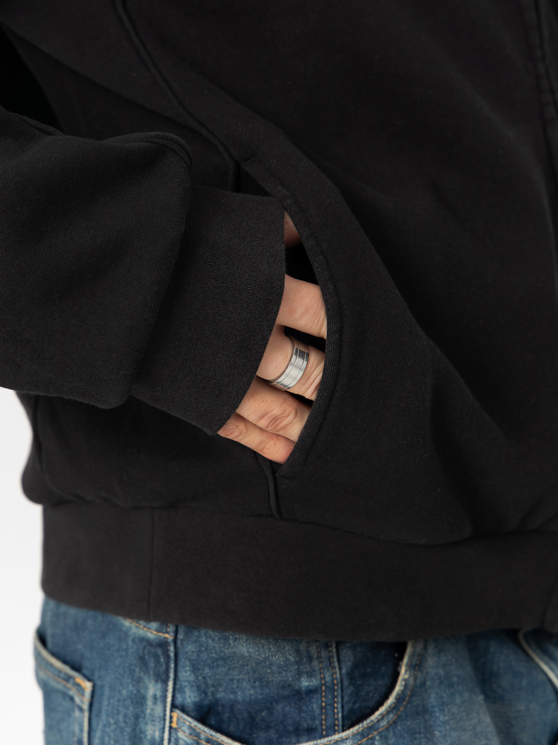 Pulóver Santa Cruz Team Track (black)