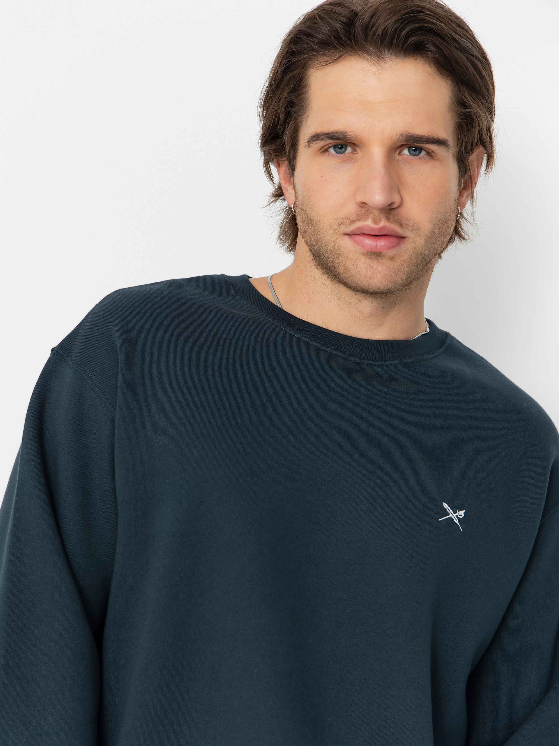 Pulóver Iriedaily Mini Flag 2 (dark orion)