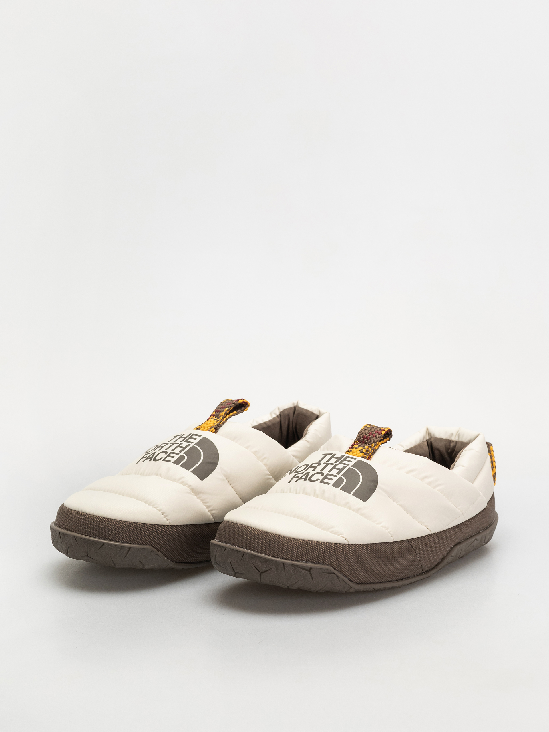 Cipők The North Face Nuptse Mule Wmn (white dune/mocha brown)