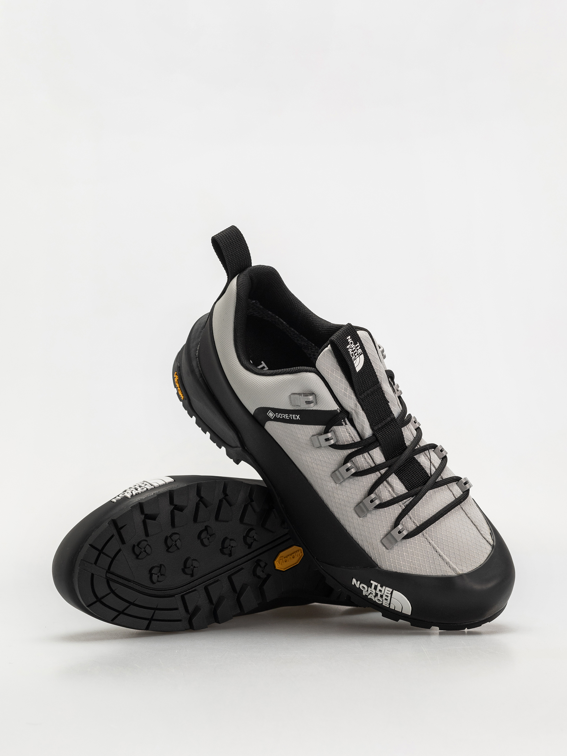 Cipők The North Face Glenclyffe Low Gore Tex (high rise grey/tnf red)